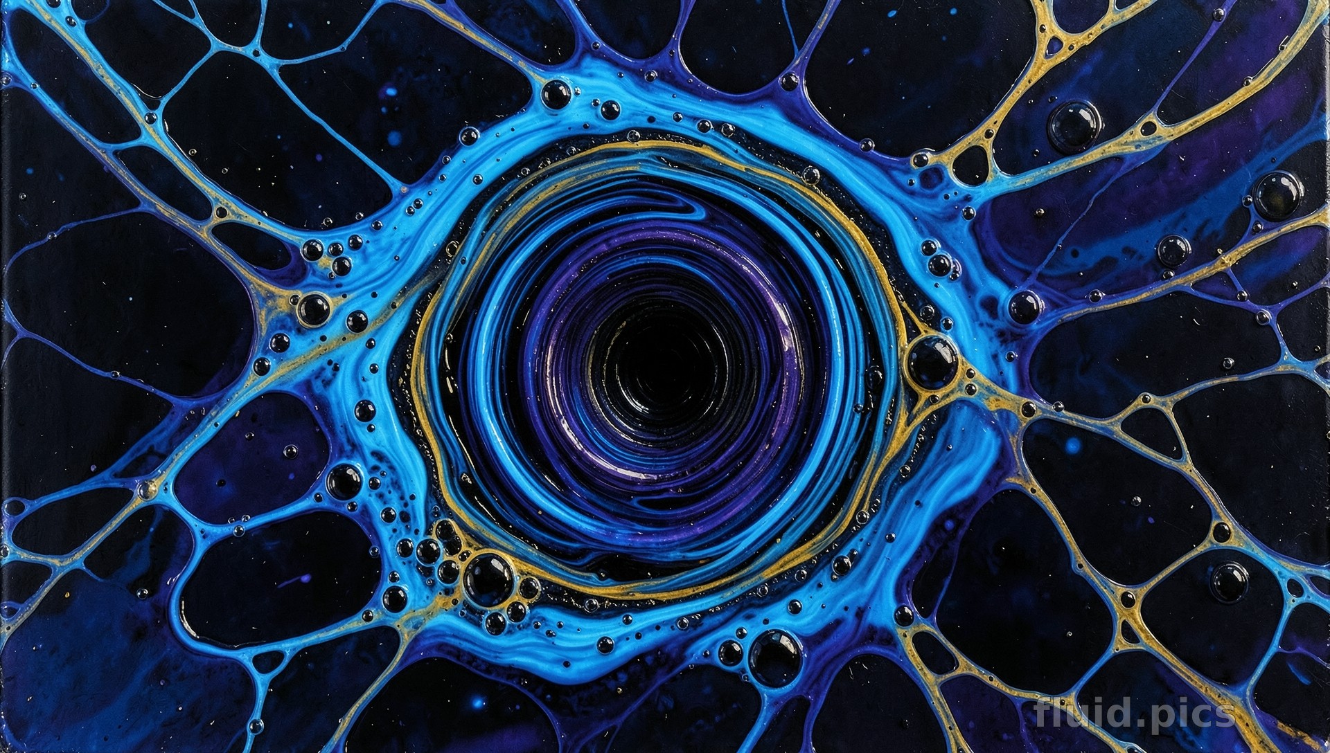 Shifting Web — Fluid Art