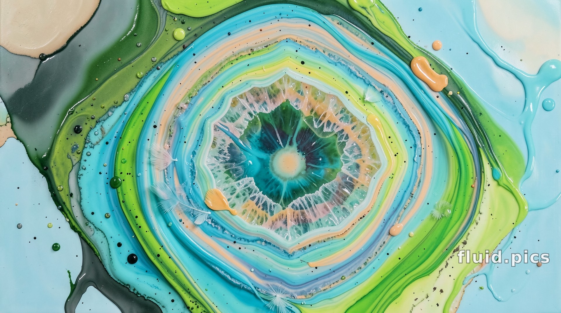Blooming Pond — Гибридное искусство