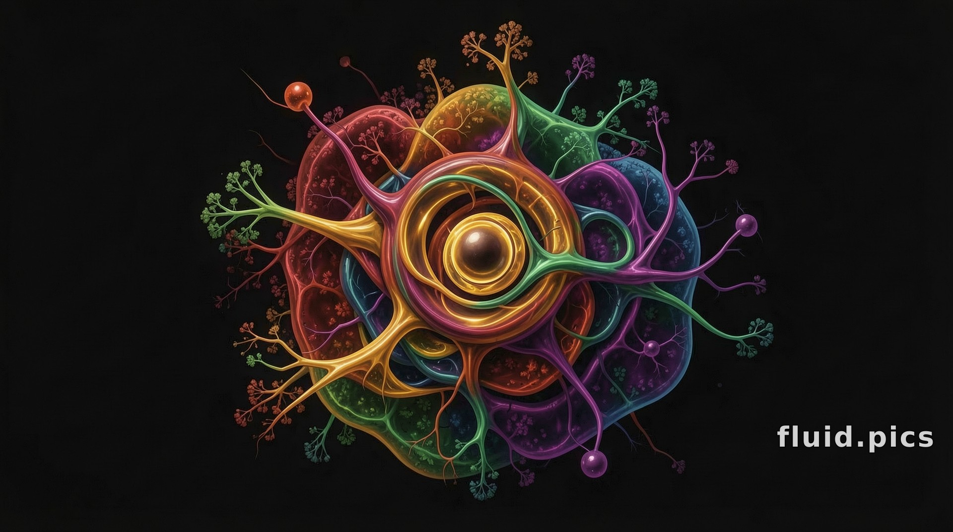Crest Between the Cliffs — Fractal Art