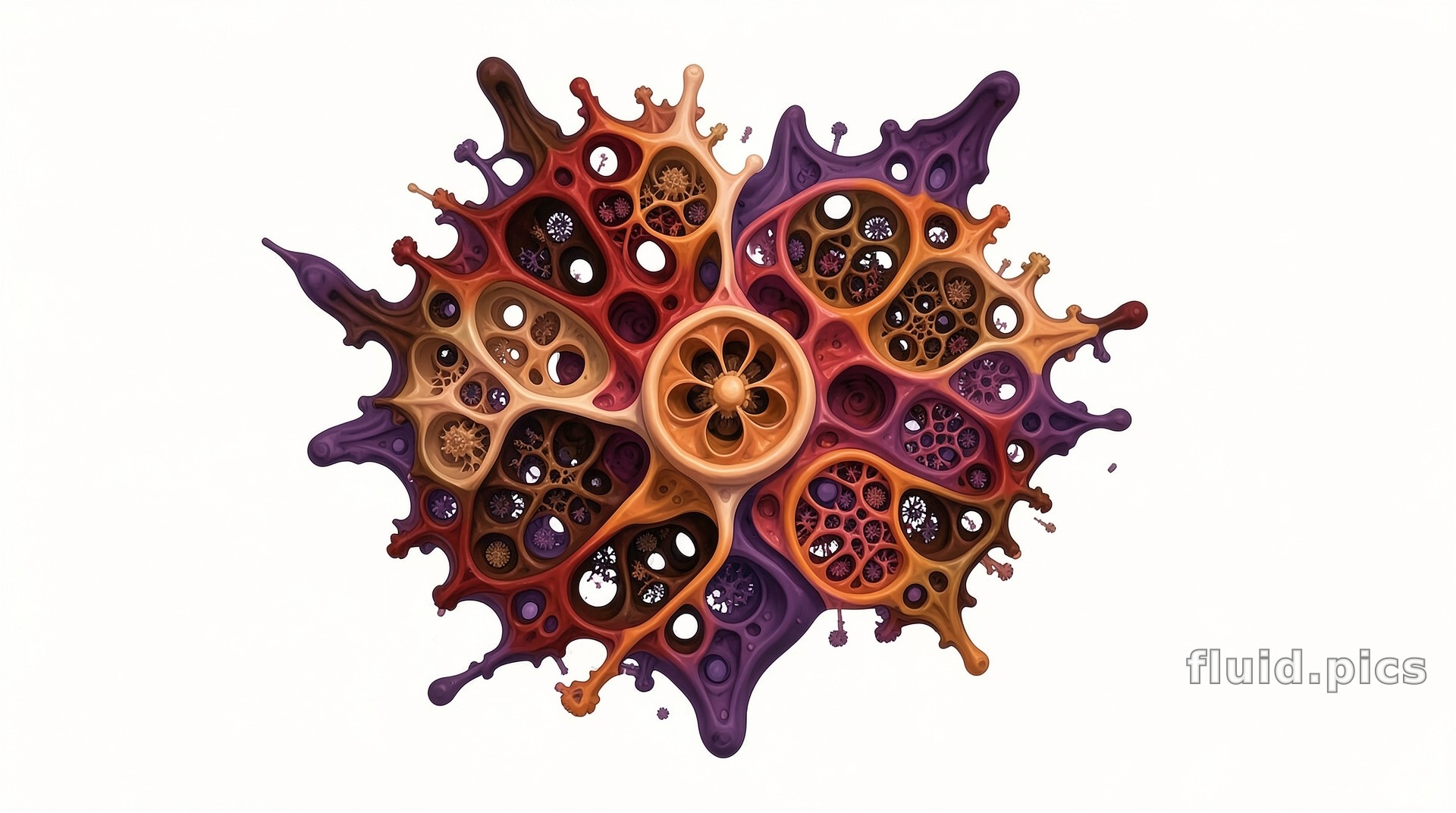Coral Mechanism — Fractal Art