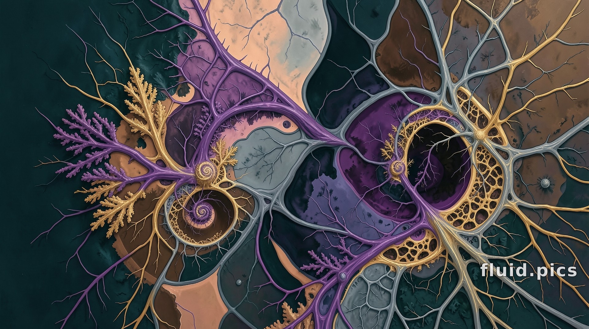 A Two-Toned Spiral — Fractal Art