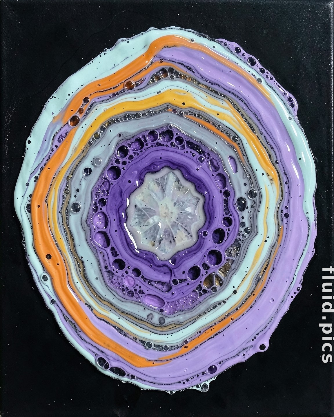 Radial Stream — Fluid Art