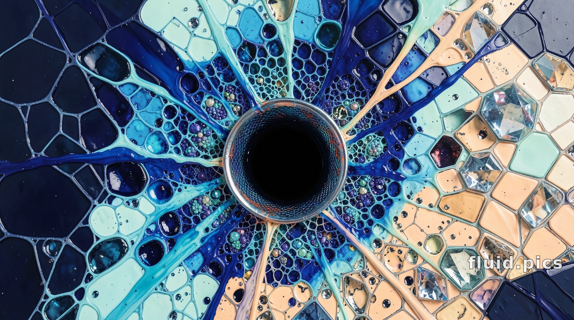 Anemone In The Flow — Гибридное искусство
