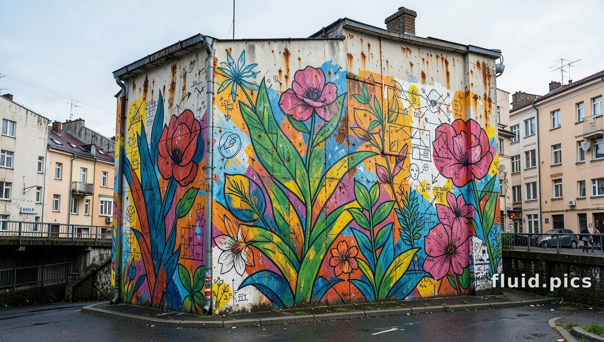 Urban Garden of Formulas — Street Art