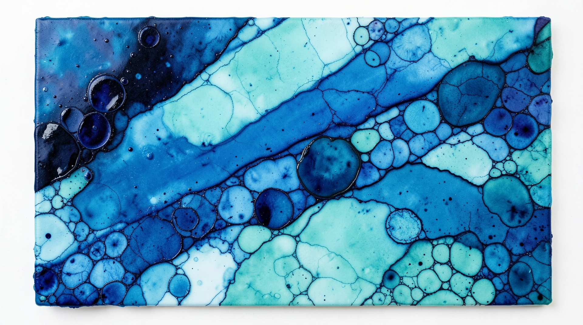 Spring Ice Drift — Fluid Art