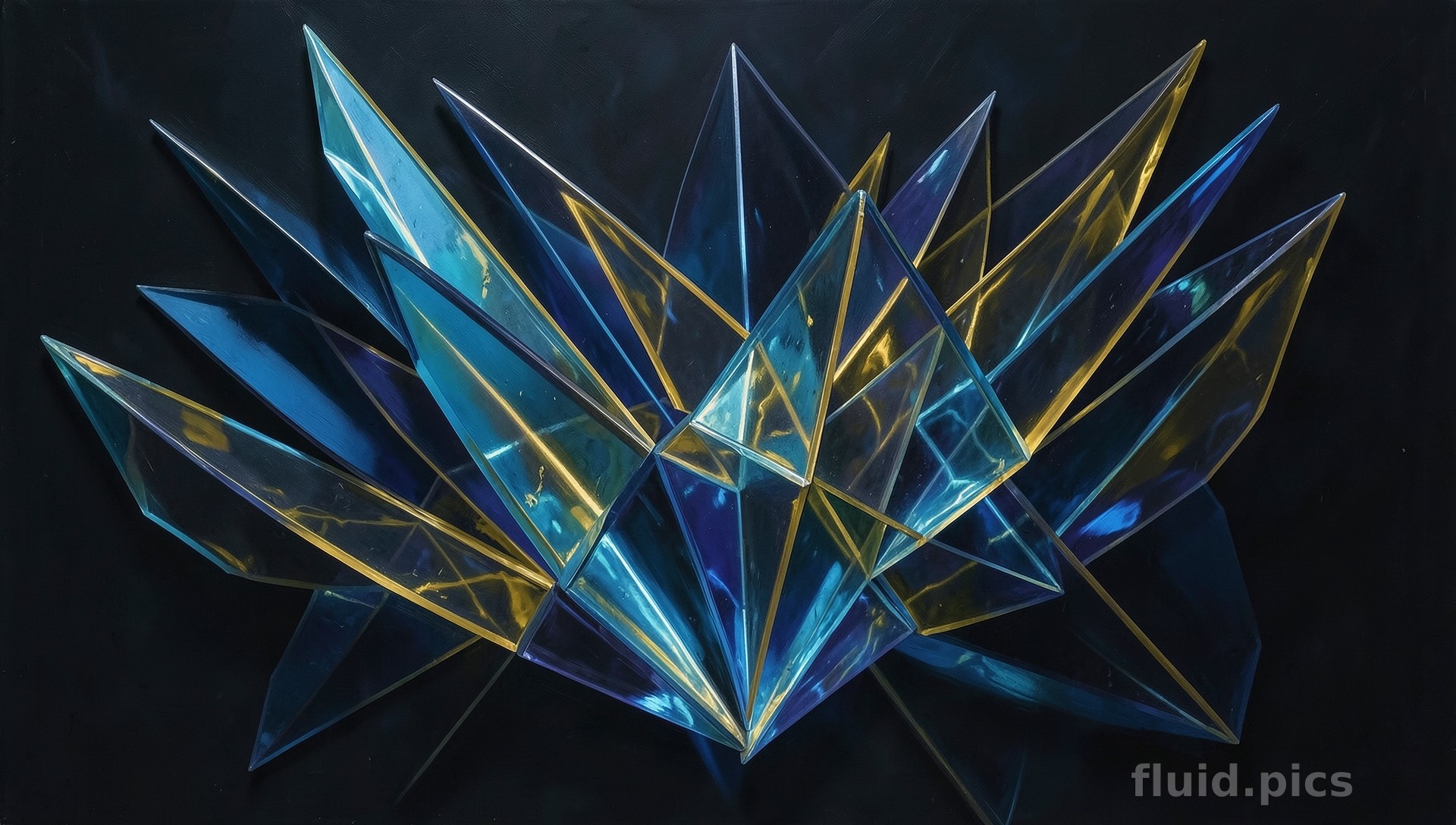 Sound of Shards — Psychedelic Abstract