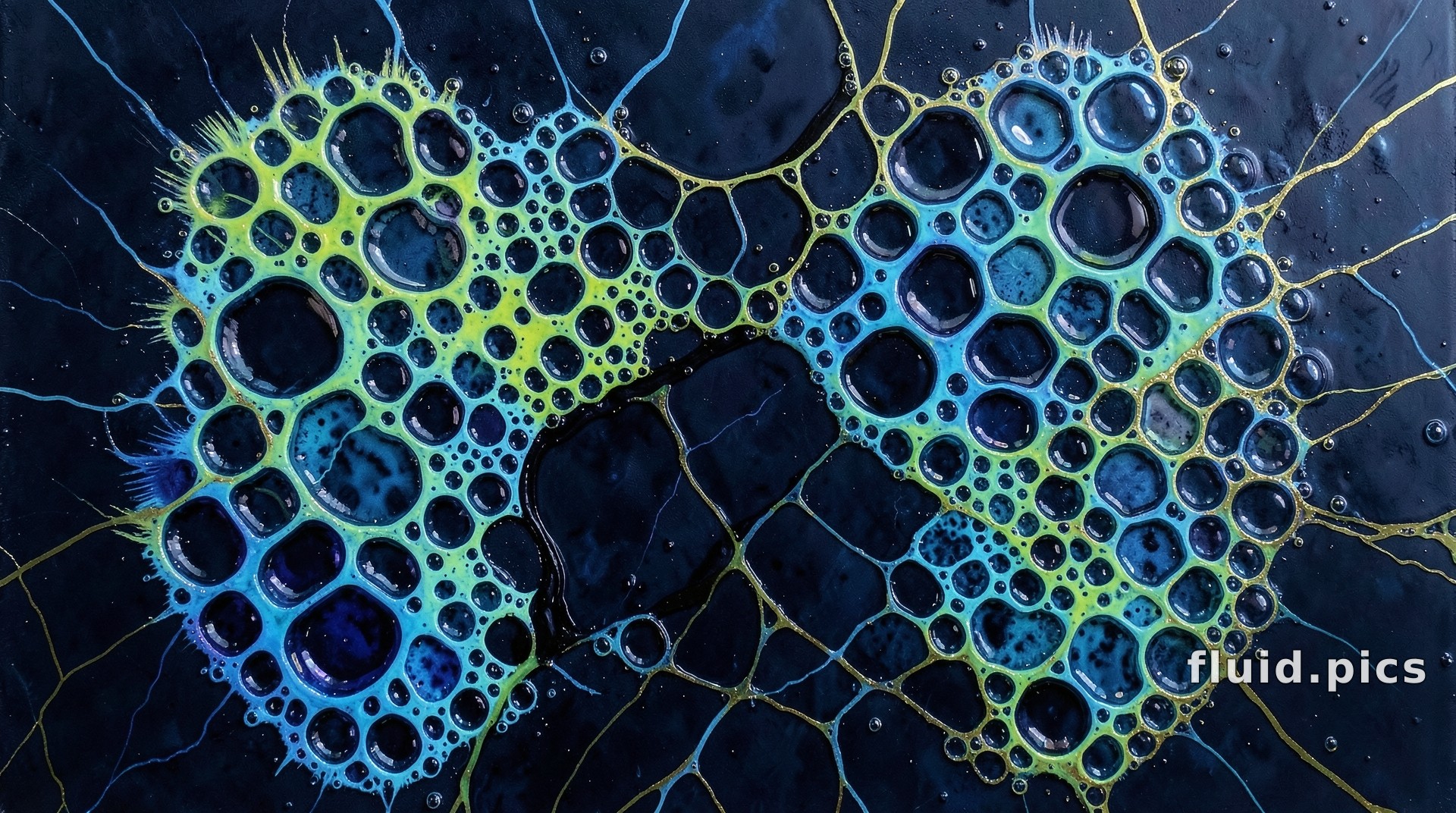 Cell Division — Fluid Art