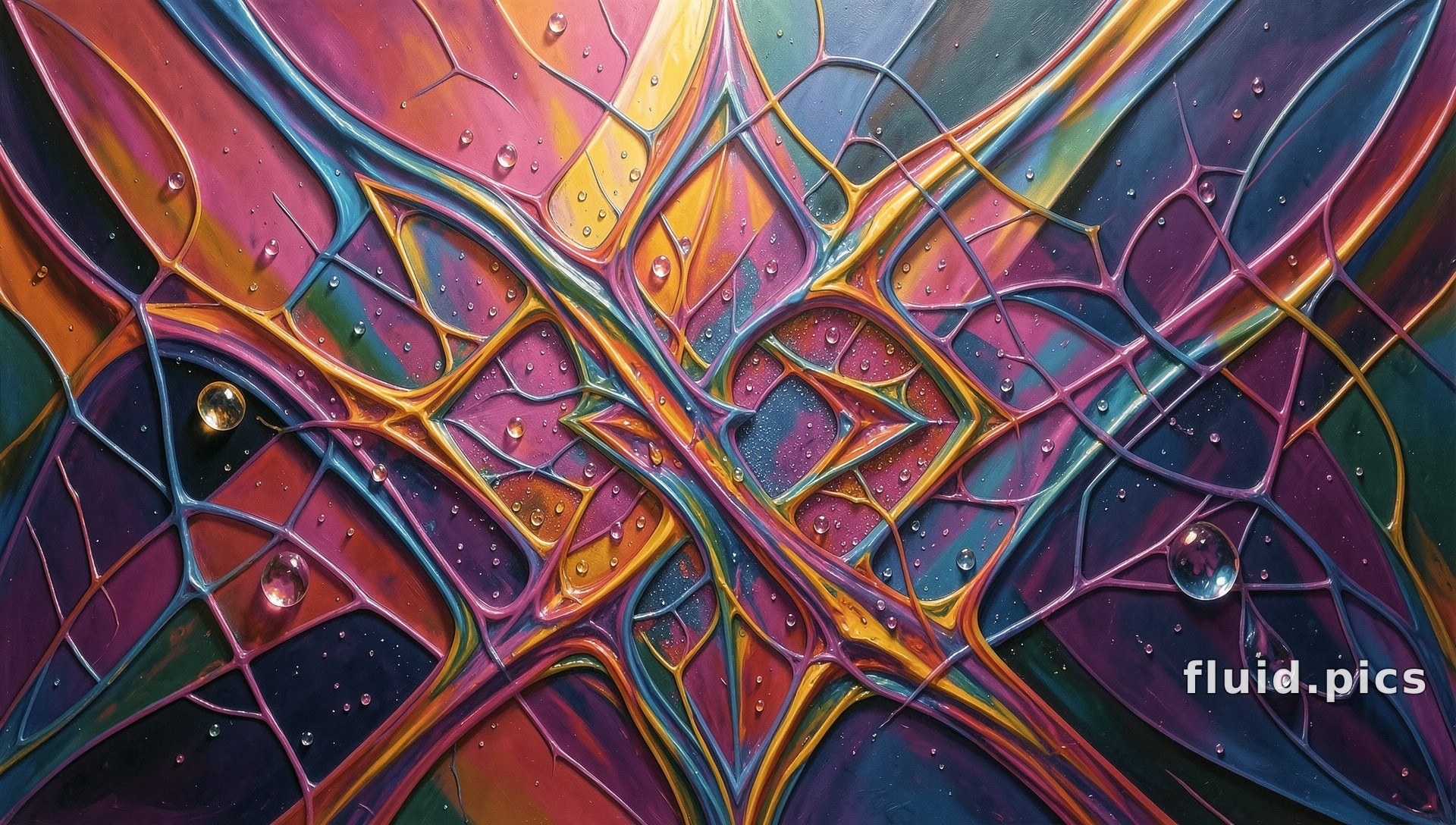 Stained Vein Glass — Психоделическая абстракция