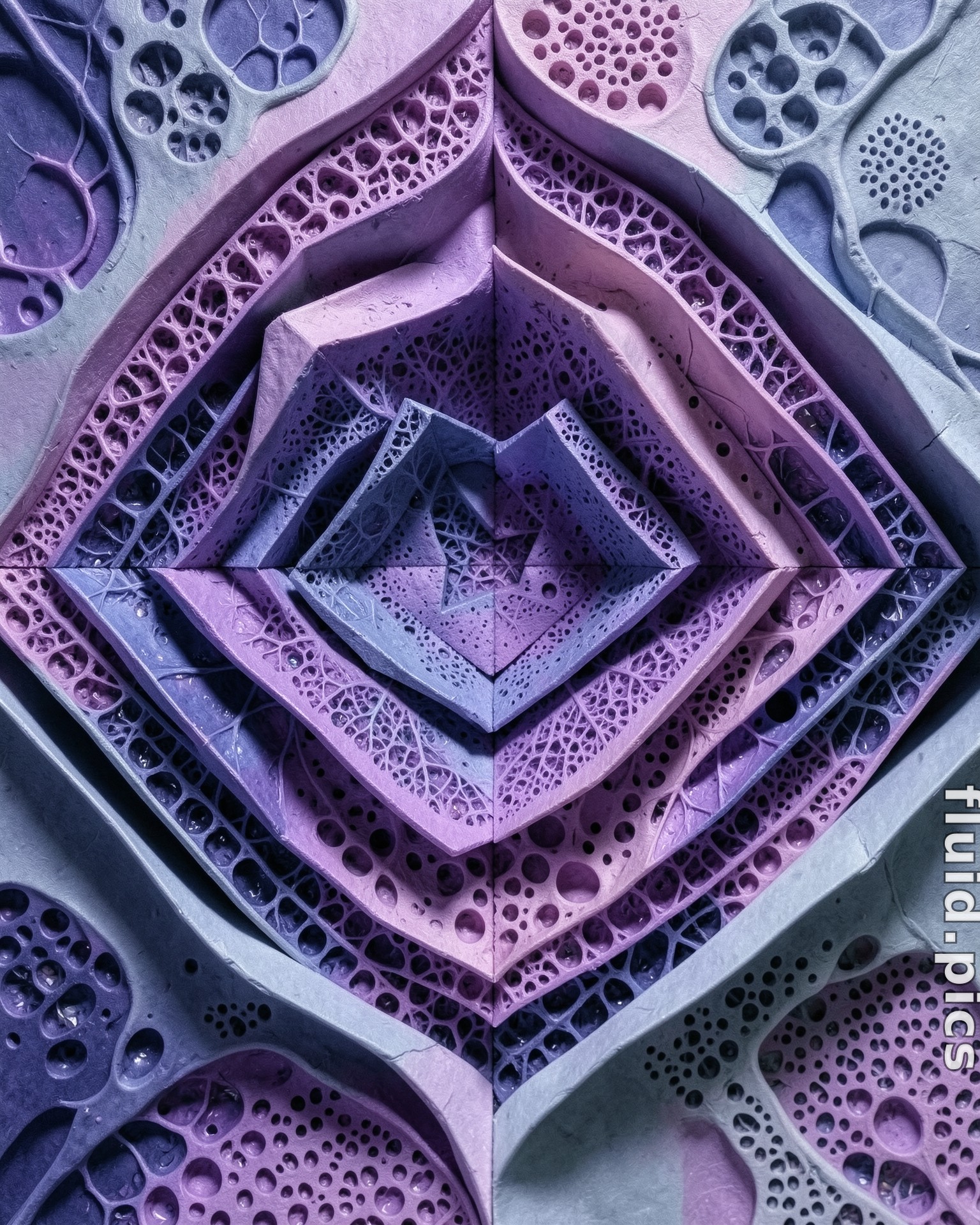 Хрустальный распад — Психоделическая абстракция