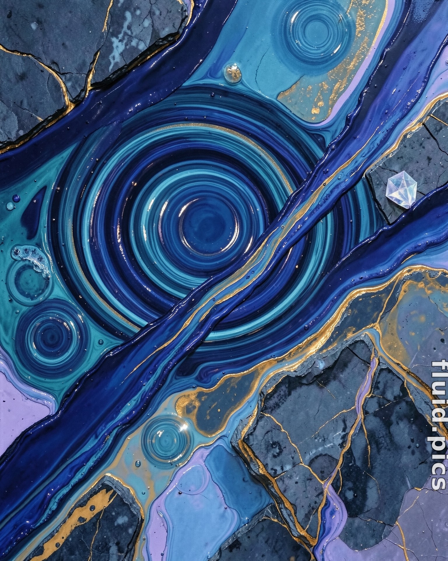 Kintsugi River — Гибридное искусство