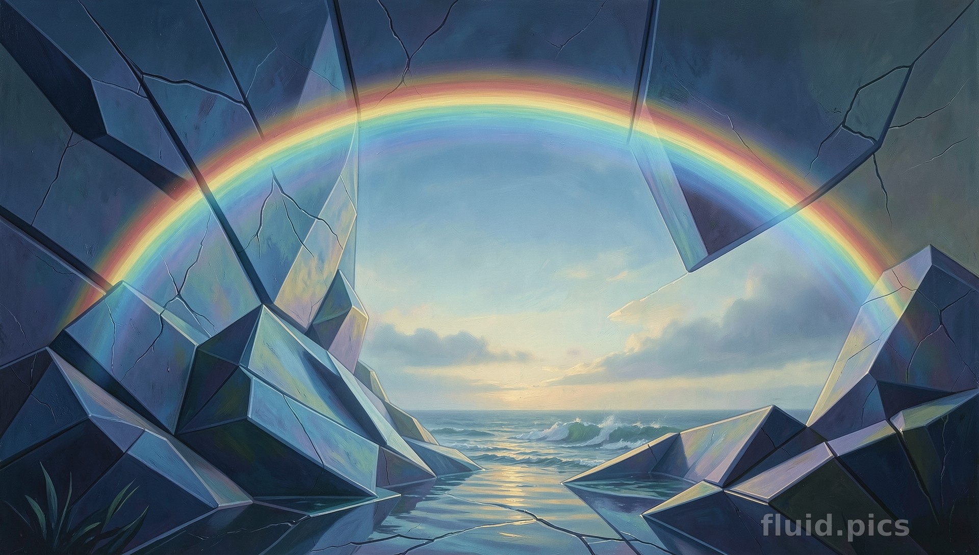 Crystal Gates — Psychedelic Abstract