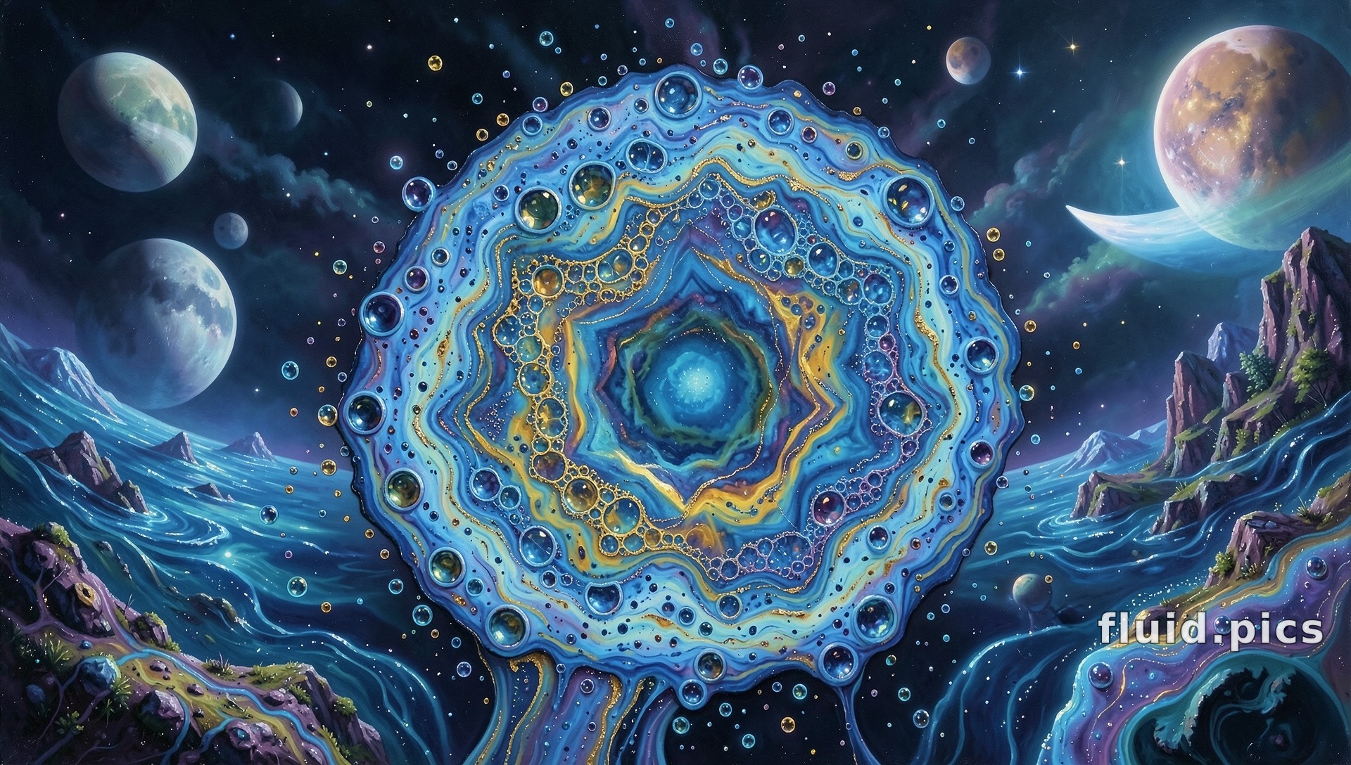 Star Waters — Гибридное искусство