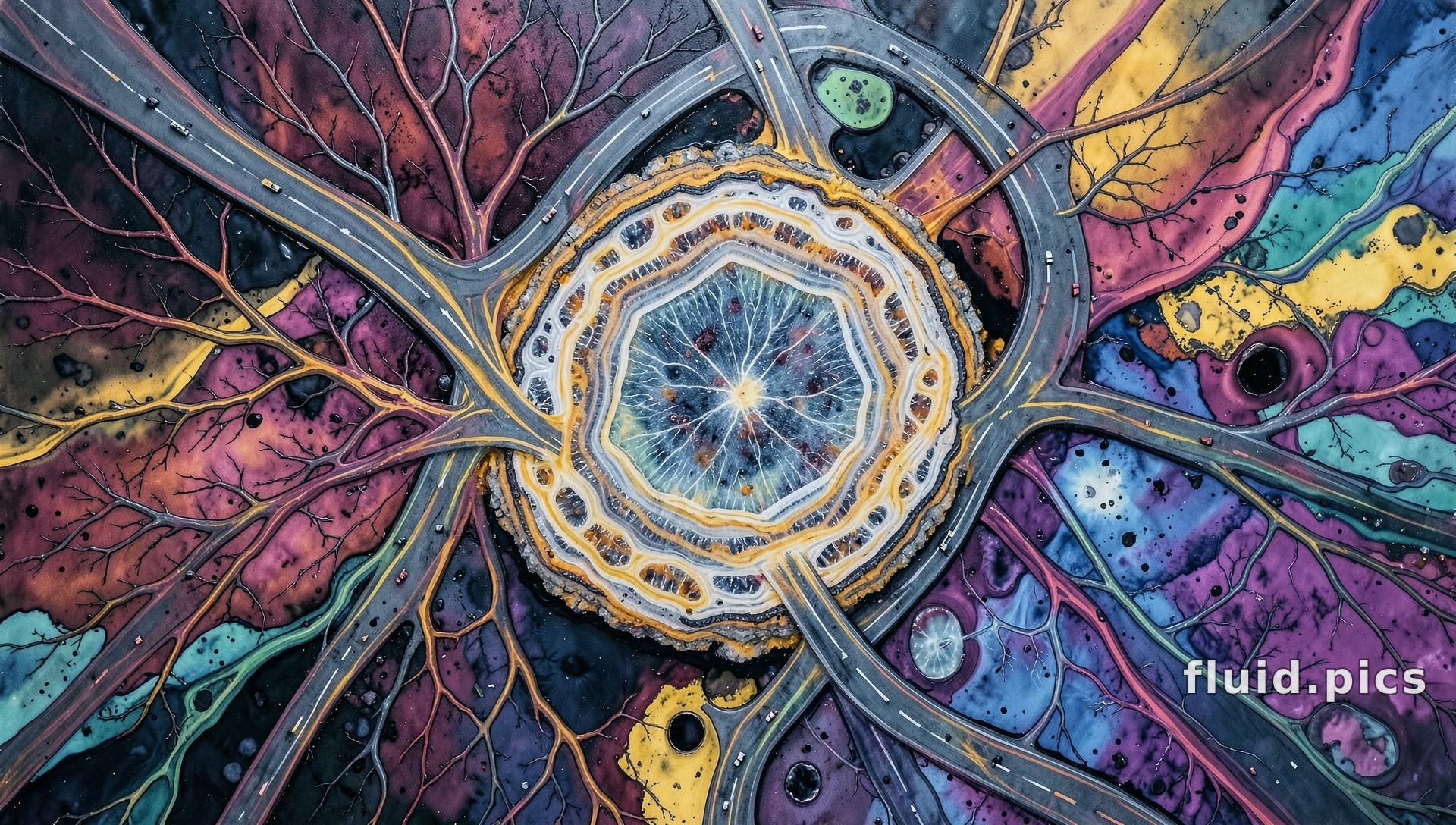 Agate Interchange — Hybrid Art