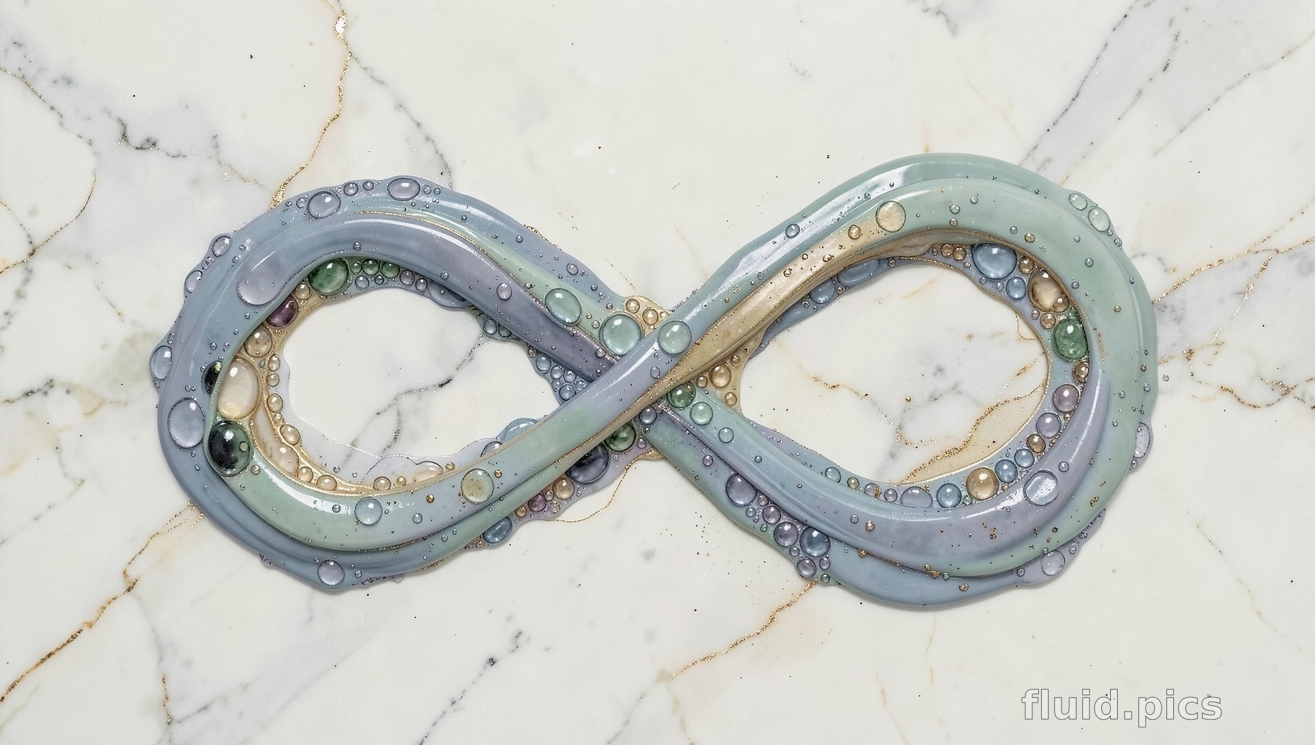Infinite Lagoon — Fluid Art