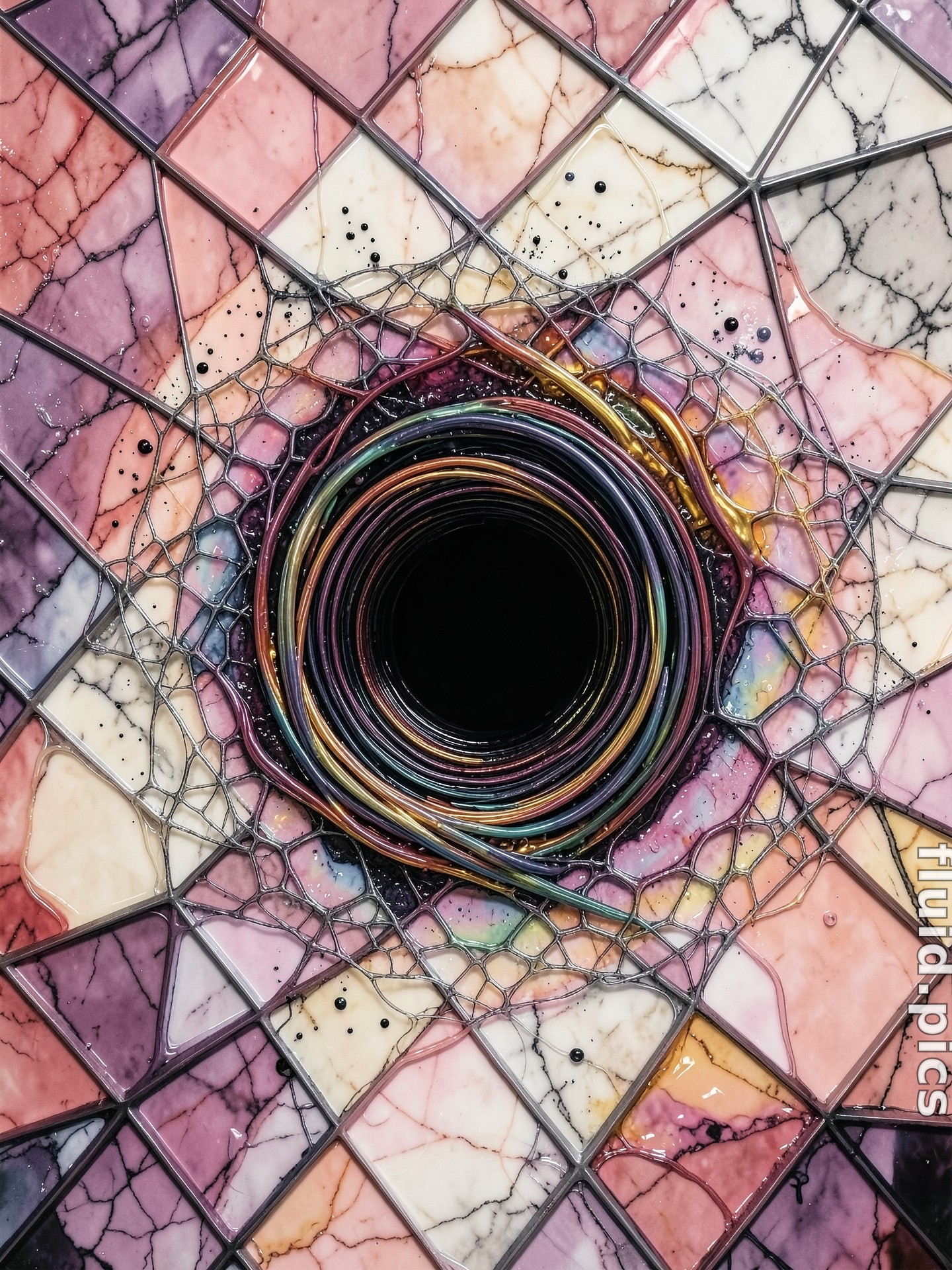 Rainbow Whirlpool — Гибридное искусство