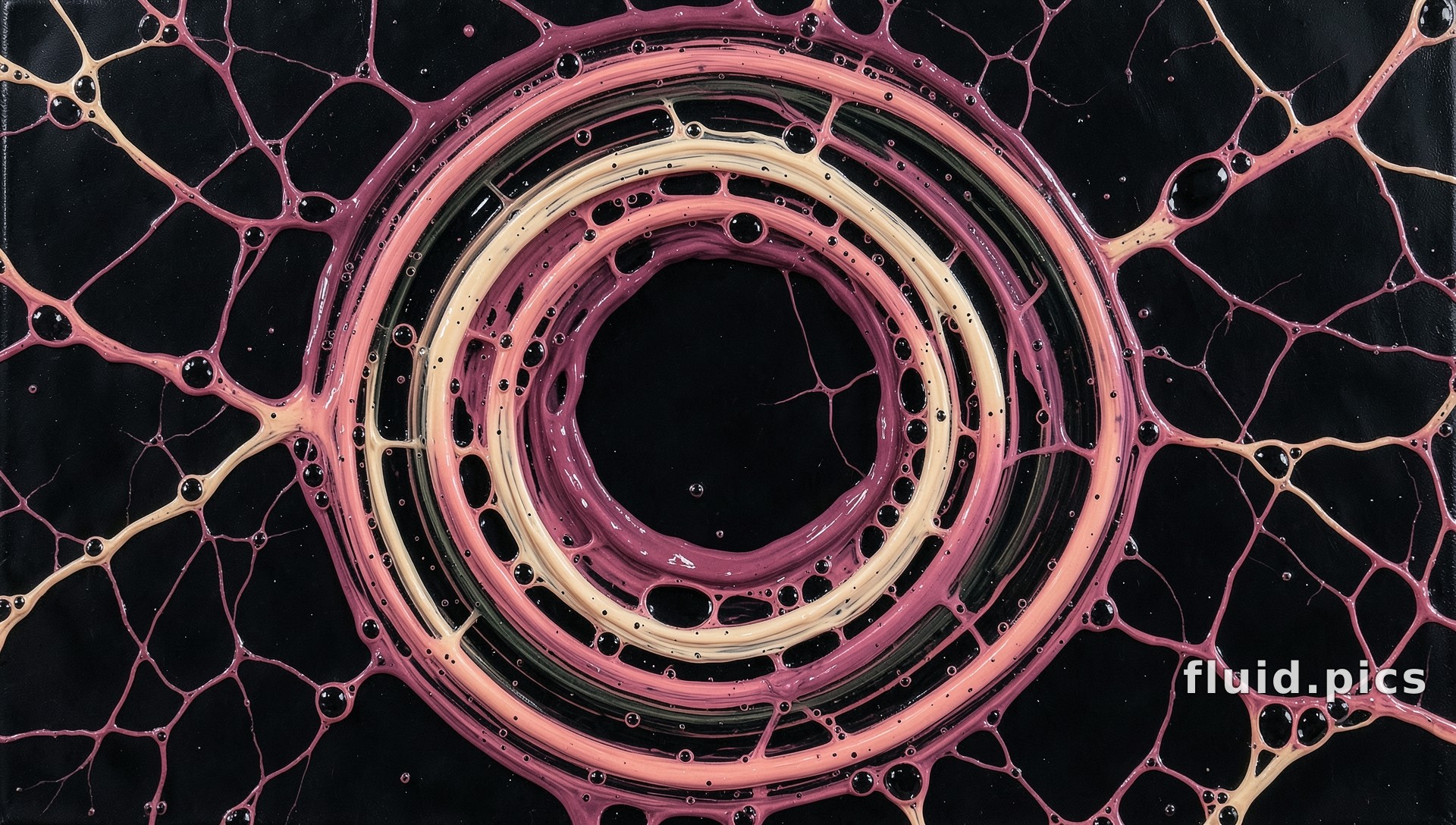 Pink Pupil — Флюид-арт