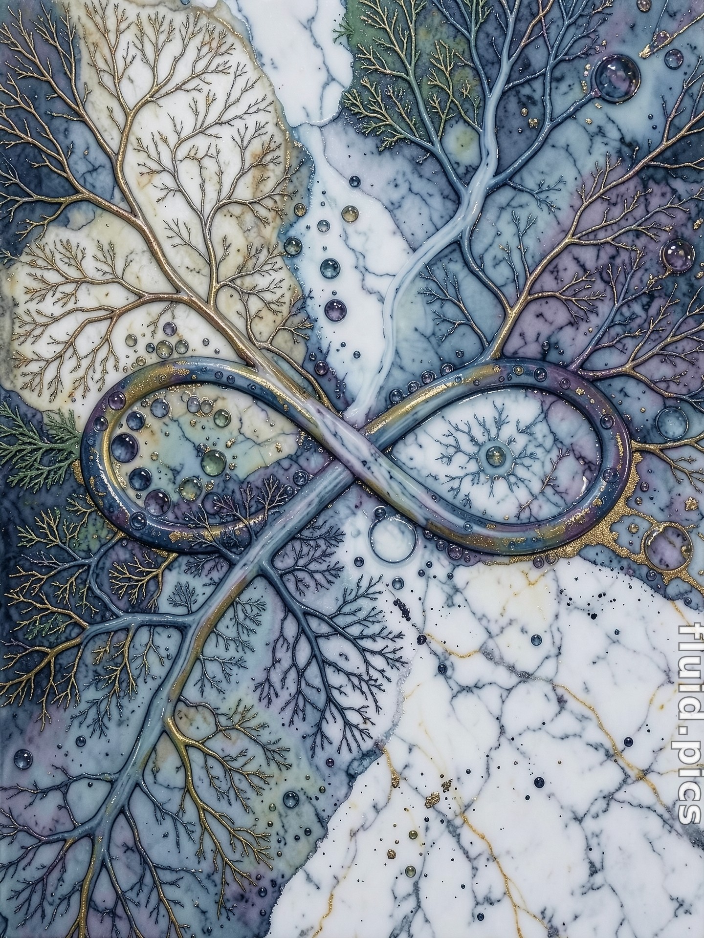 Infinite Tree — Гибридное искусство