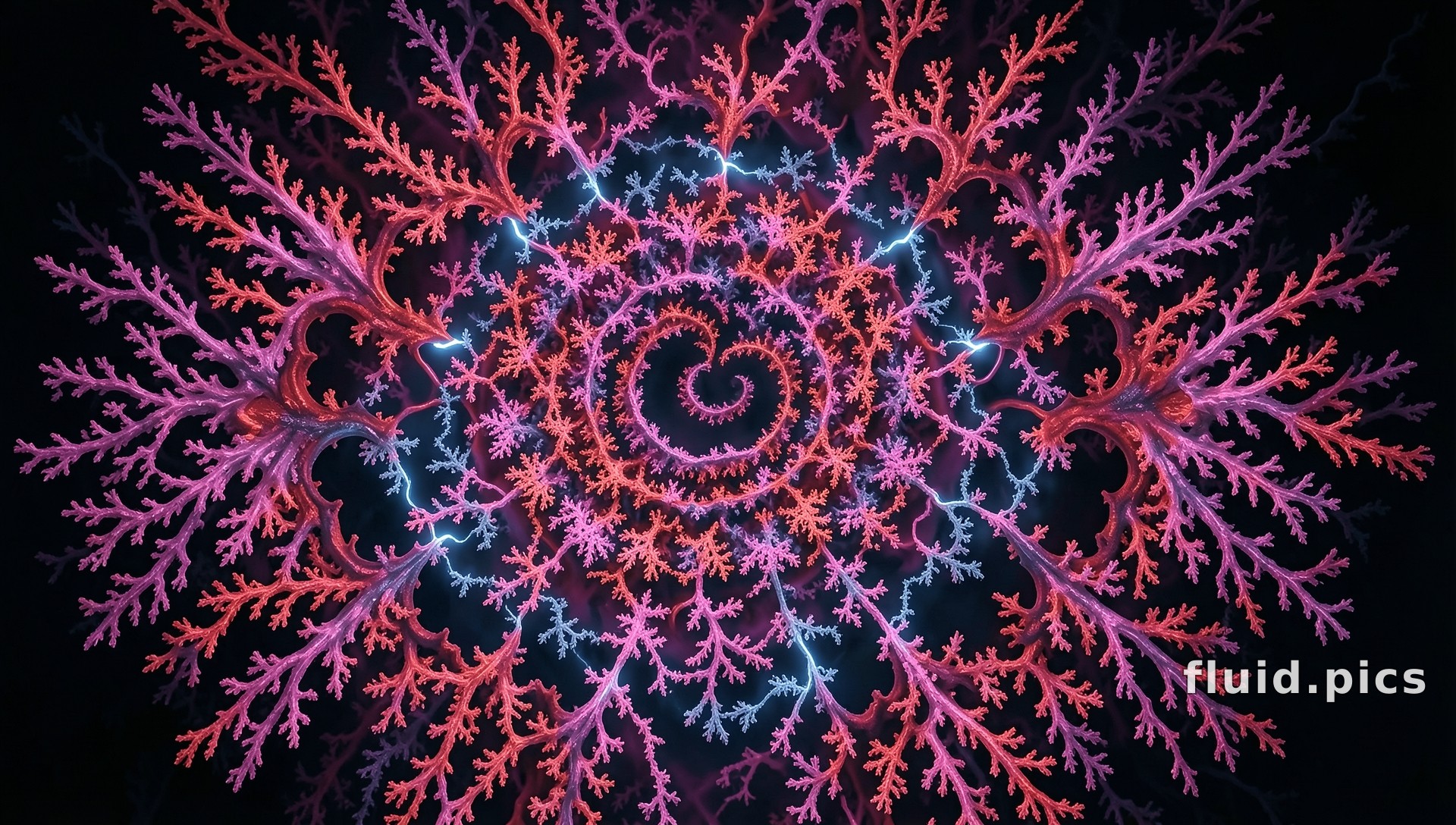 Coral Whirl — Фрактальное искусство
