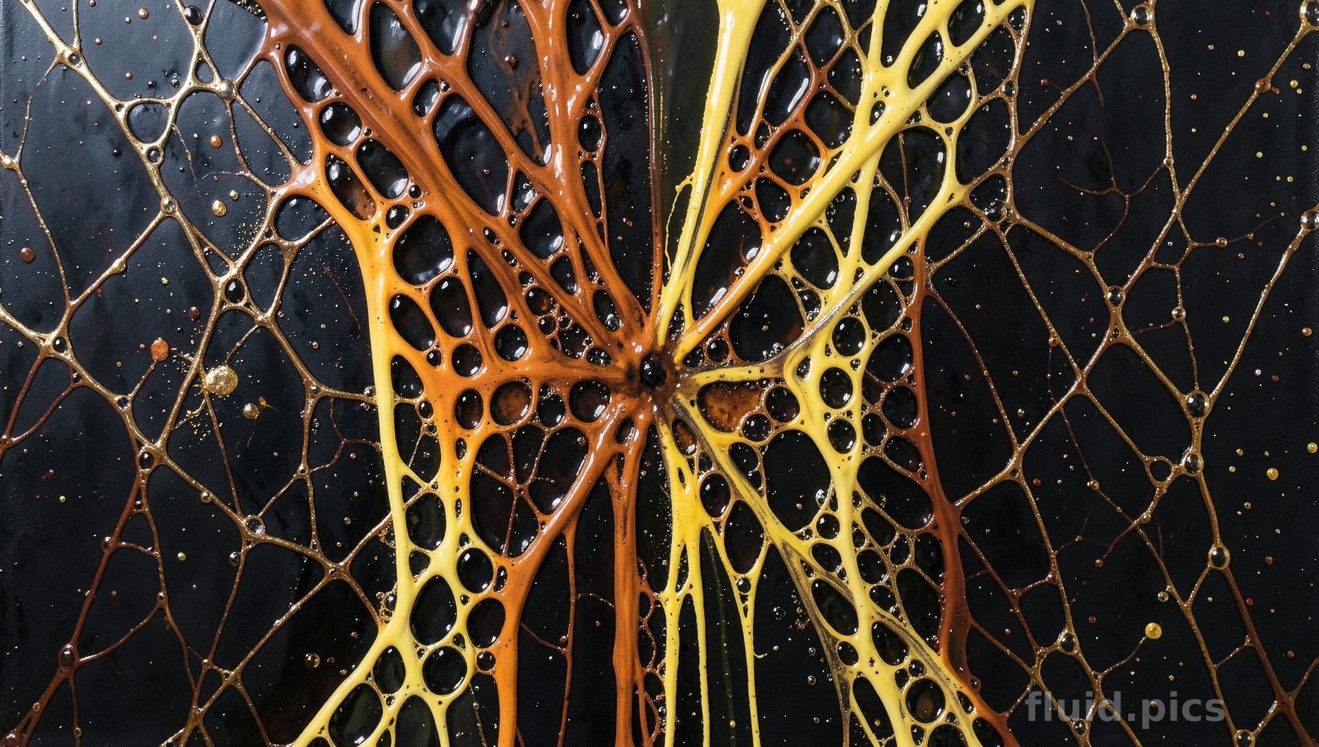Stardust Nectar — Fluid Art