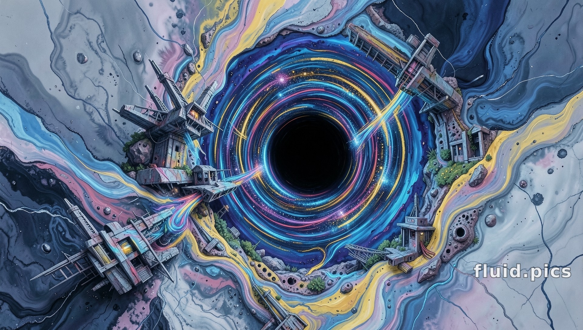 Black Hole Mine — Гибридное искусство