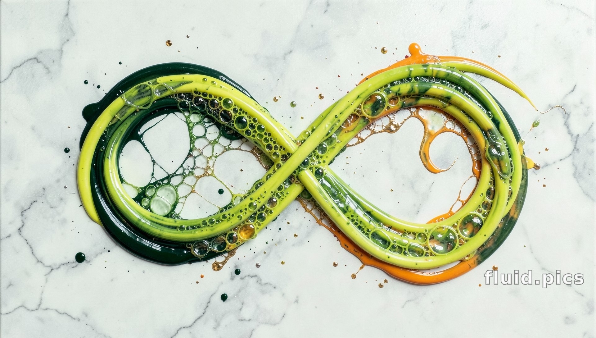 Infinity in Resin — Гибридное искусство