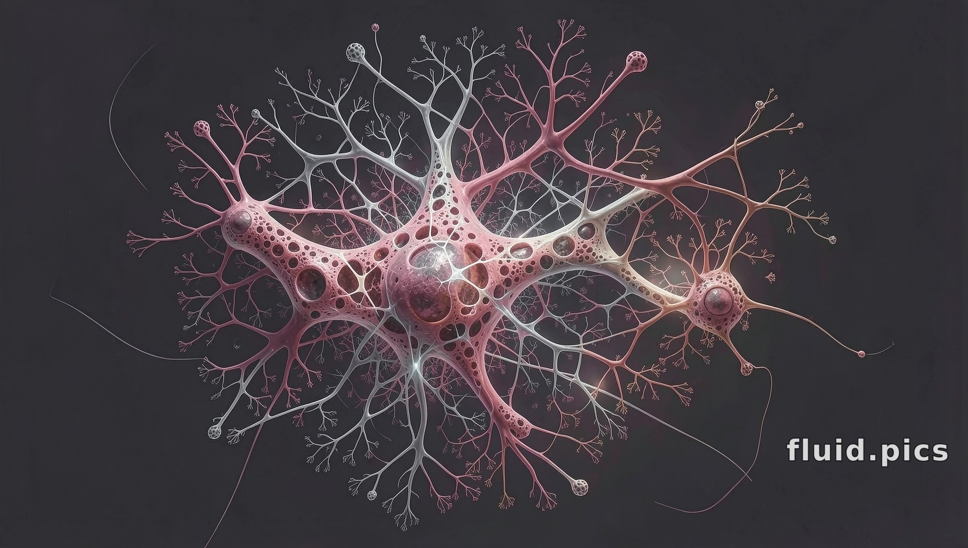 Garden of Matured Roots — Fractal Art