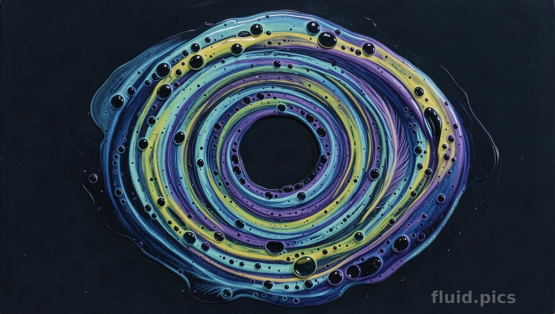 Deep Vortex — Fluid Art