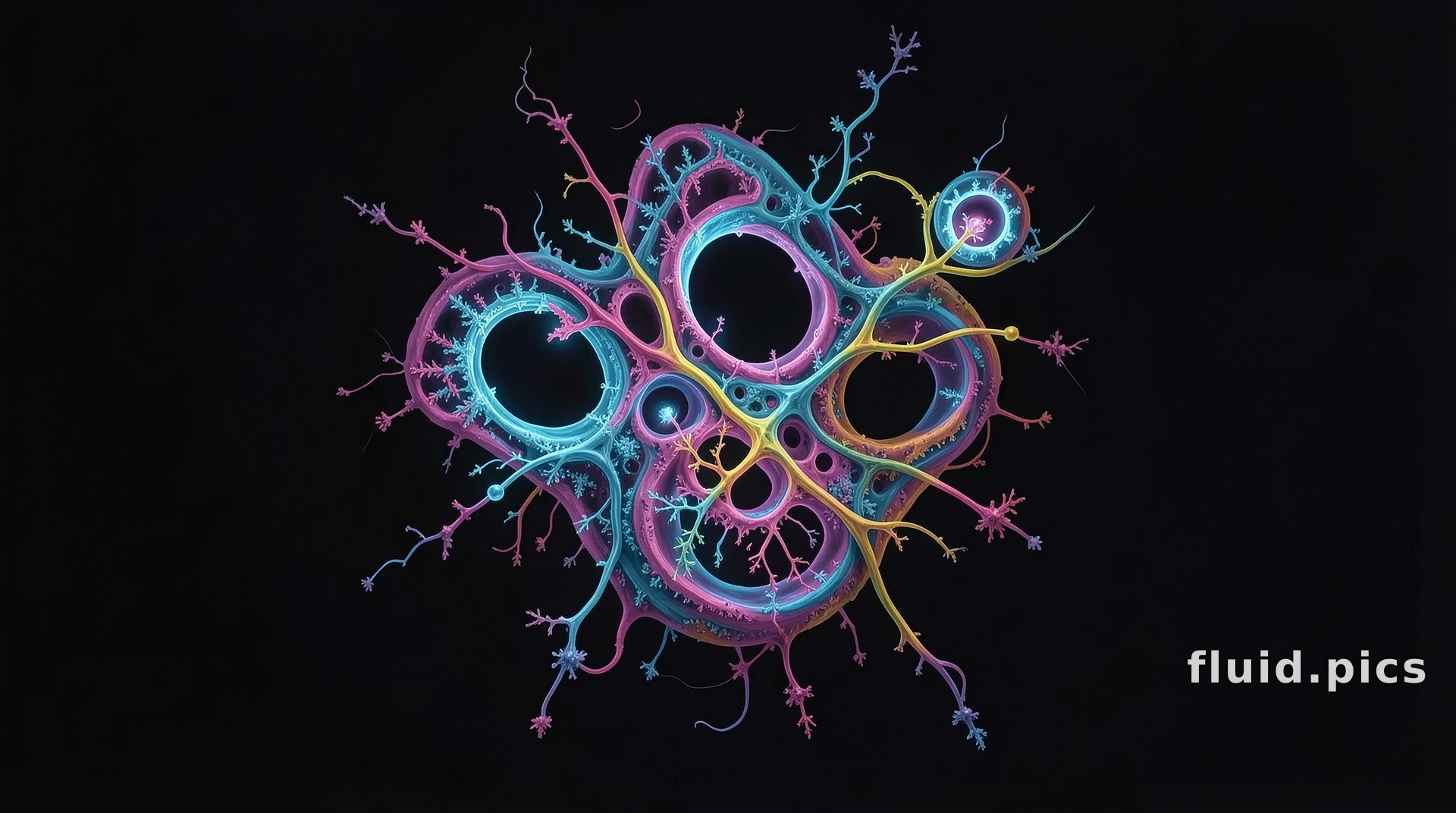 Ringed Twins — Fractal Art