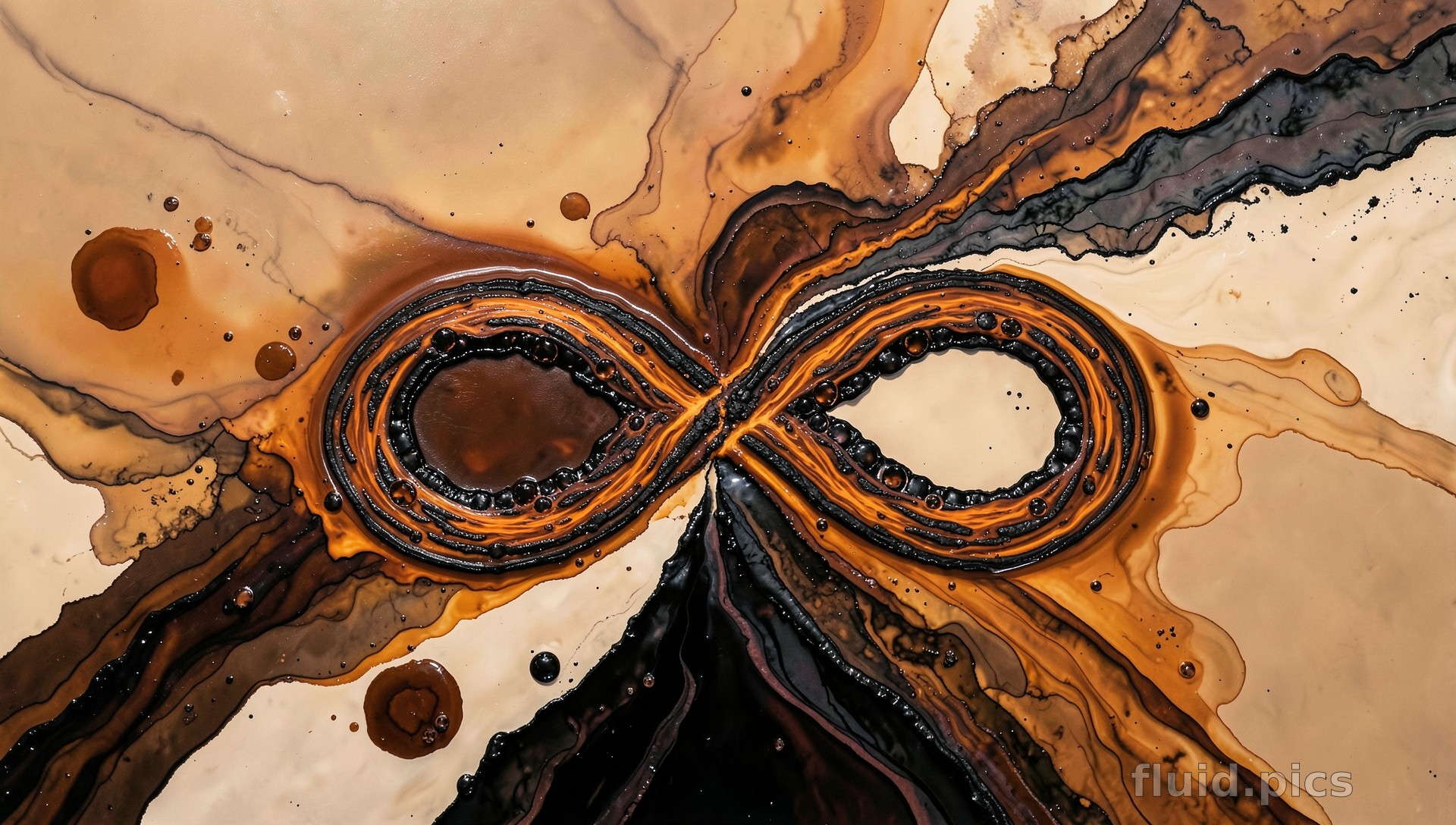 Coffee Eternity — Hybrid Art