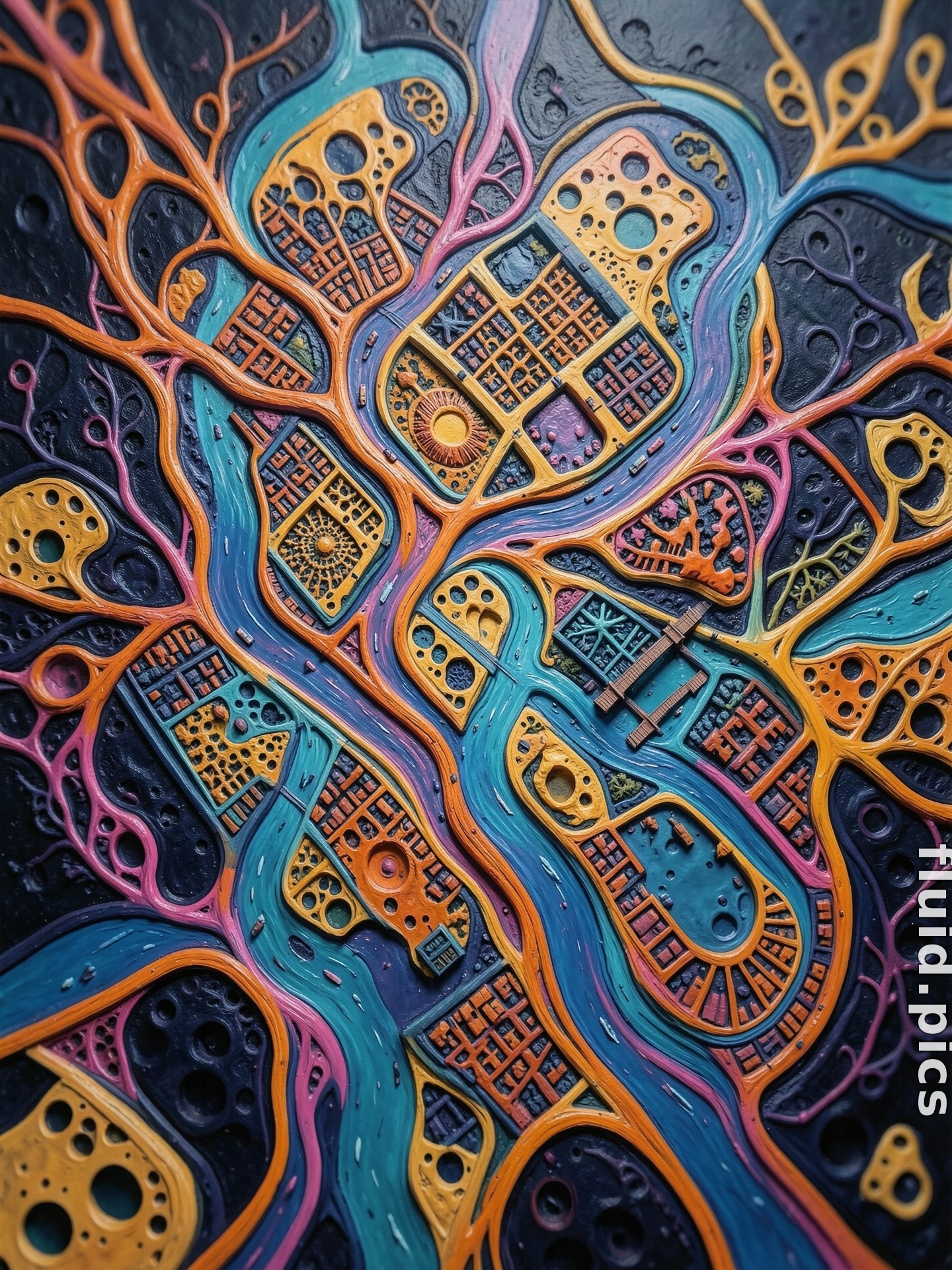 Rainbow Delta — Психоделическая абстракция