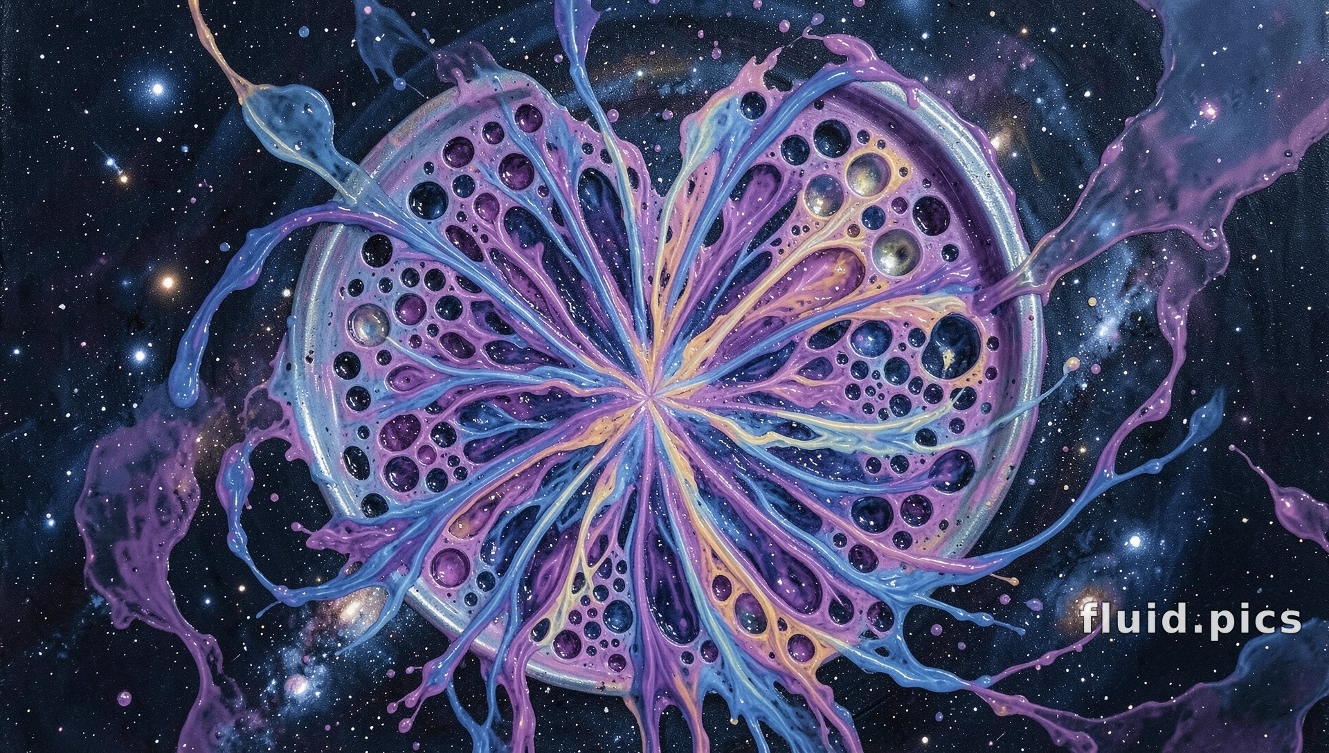 Cosmic Pupil — Гибридное искусство