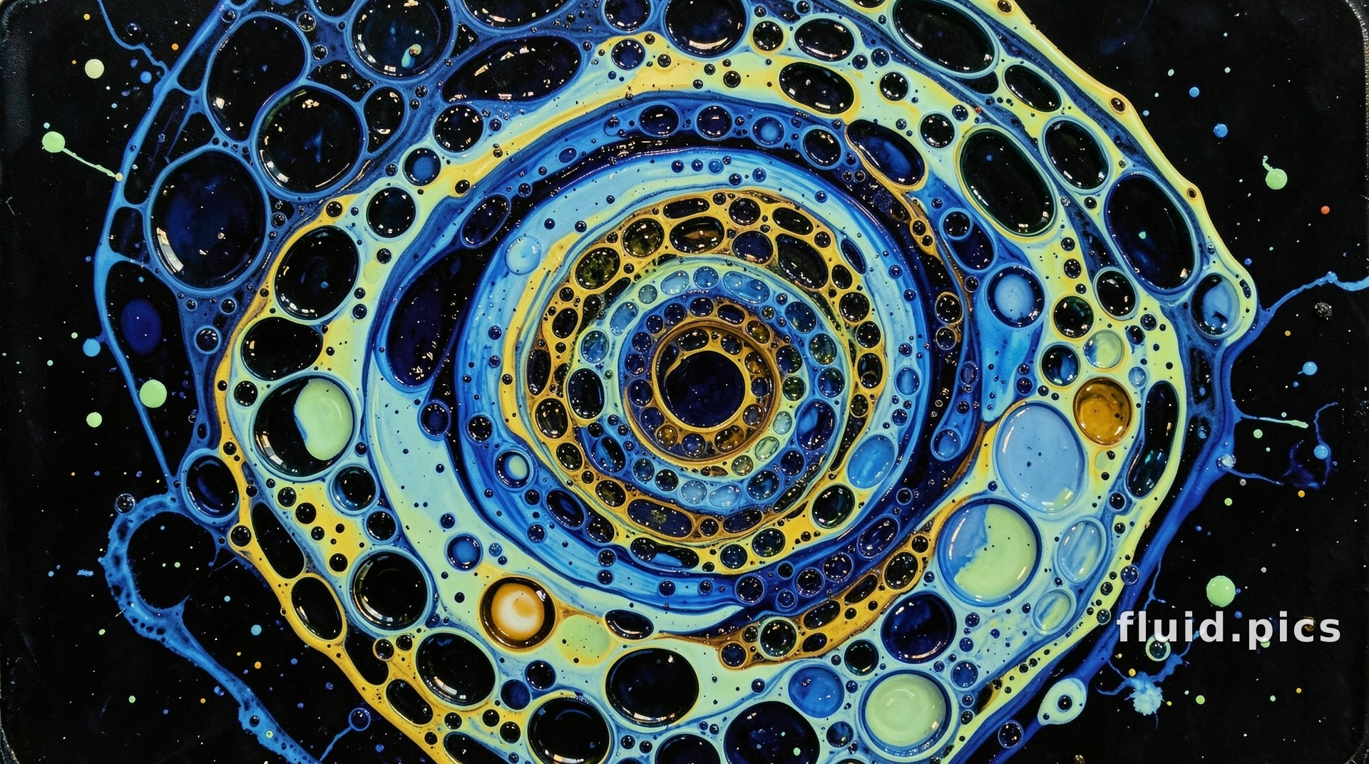 Eye of the Universe — Fluid Art