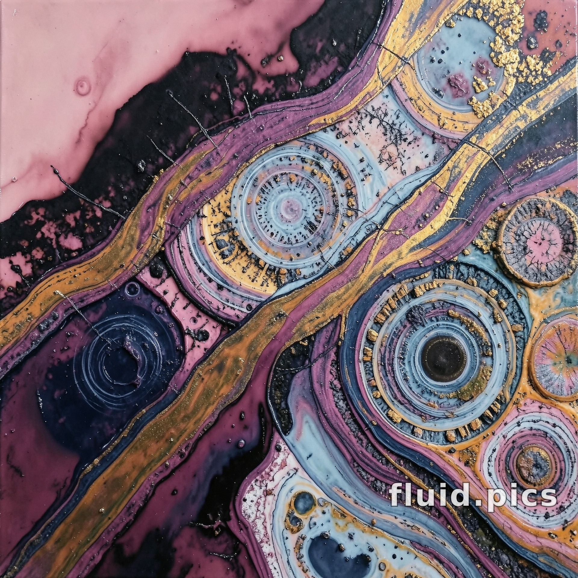 Diagonal of Agates — Гибридное искусство
