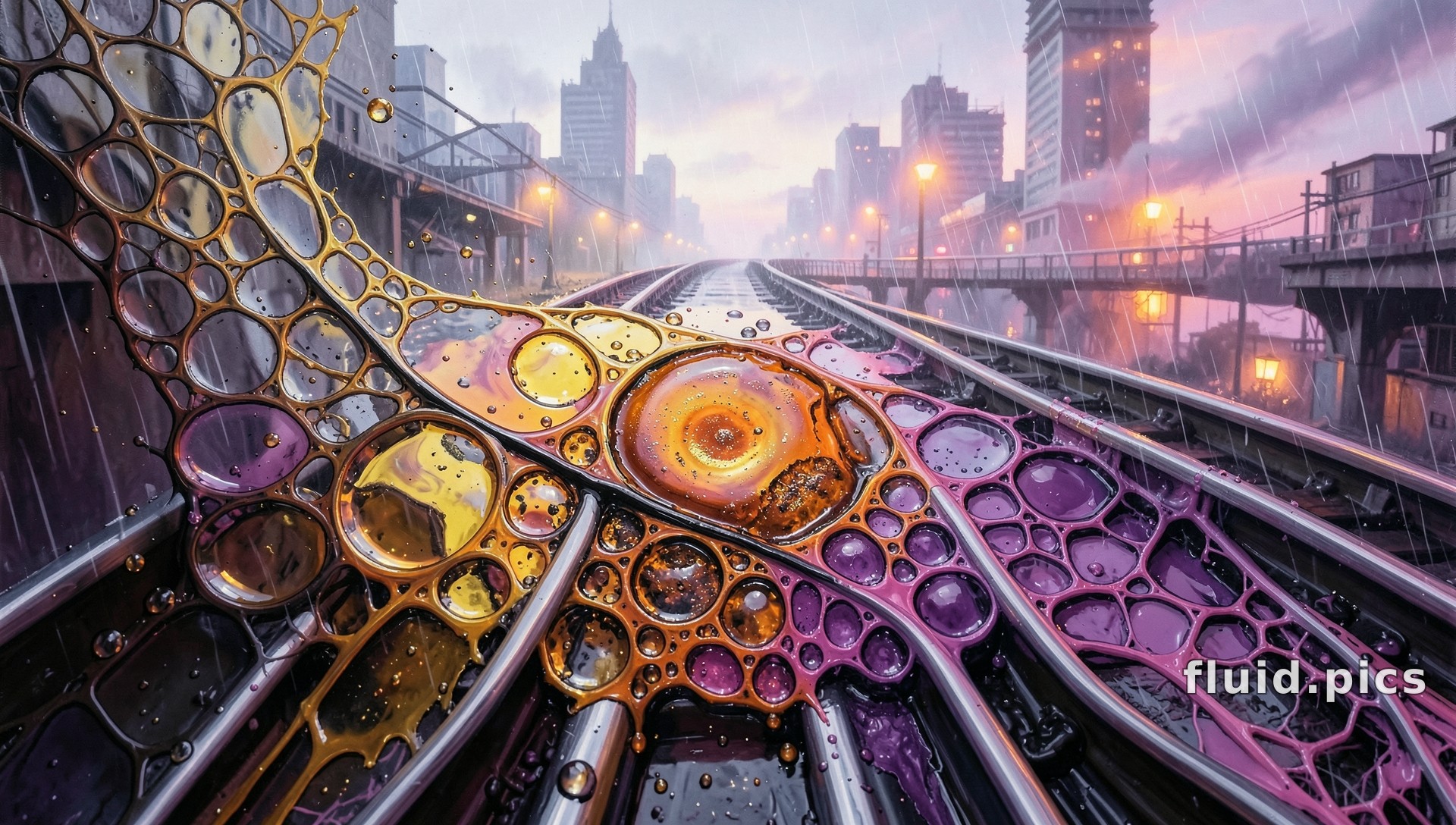 Glass Rails — Hybrid Art