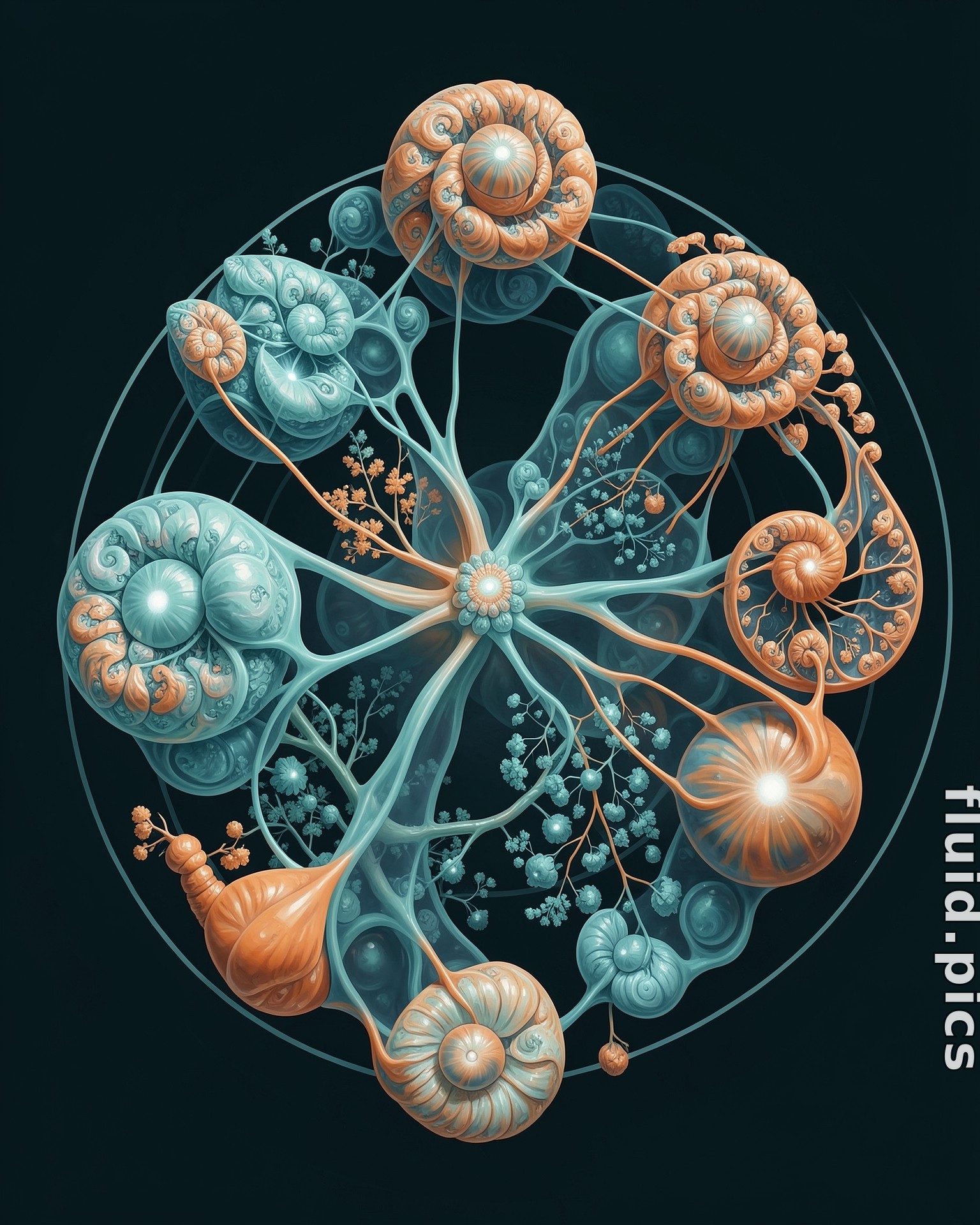 Garden of Consciousness — Fractal Art