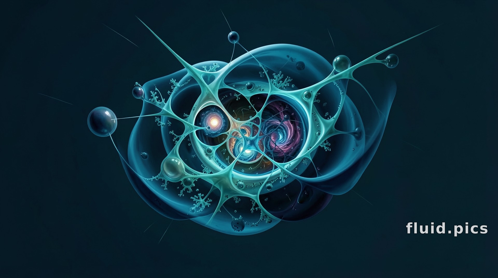 Core in the Web — Fractal Art
