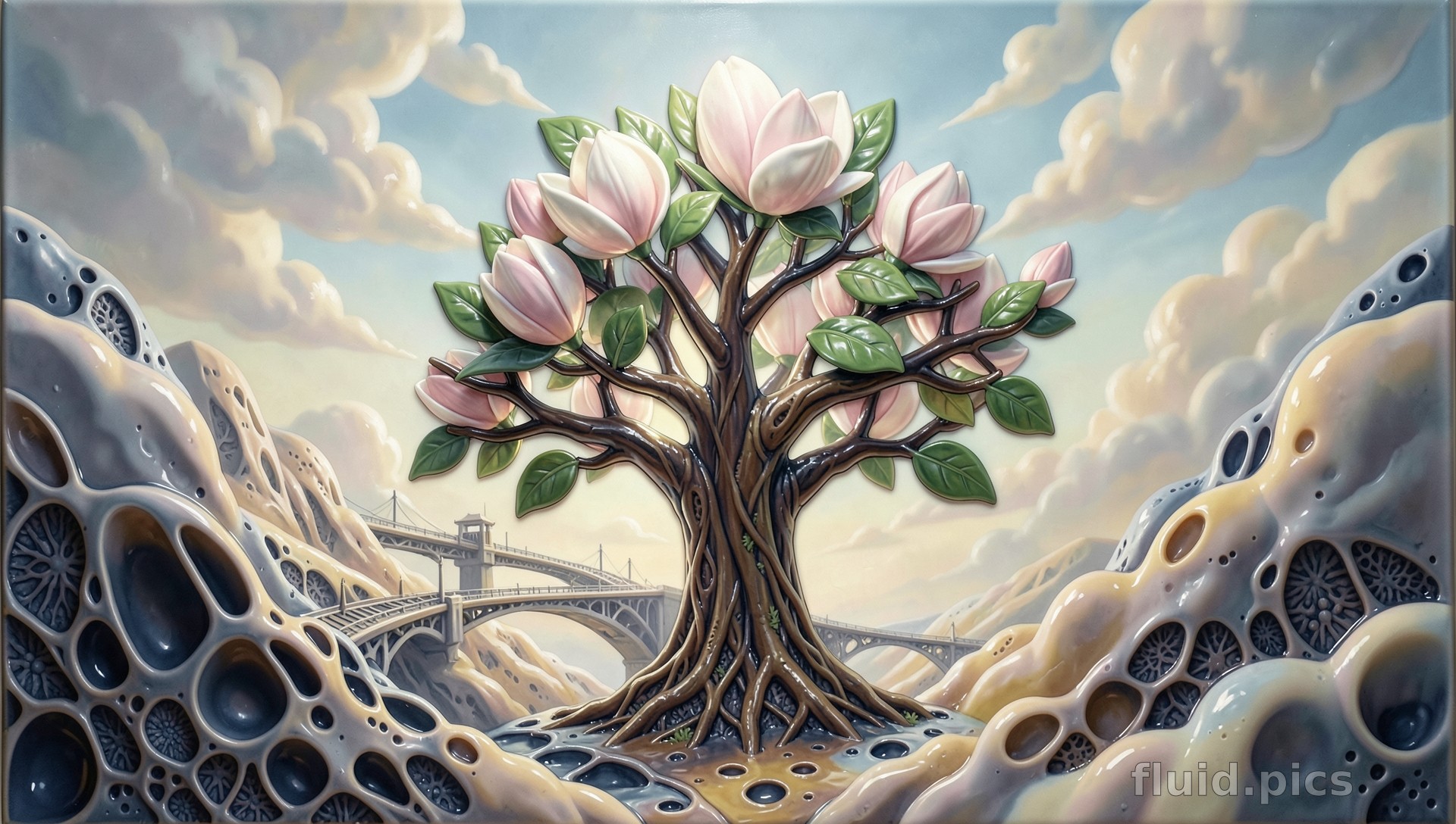 Roots of Bridges — Психоделическая абстракция