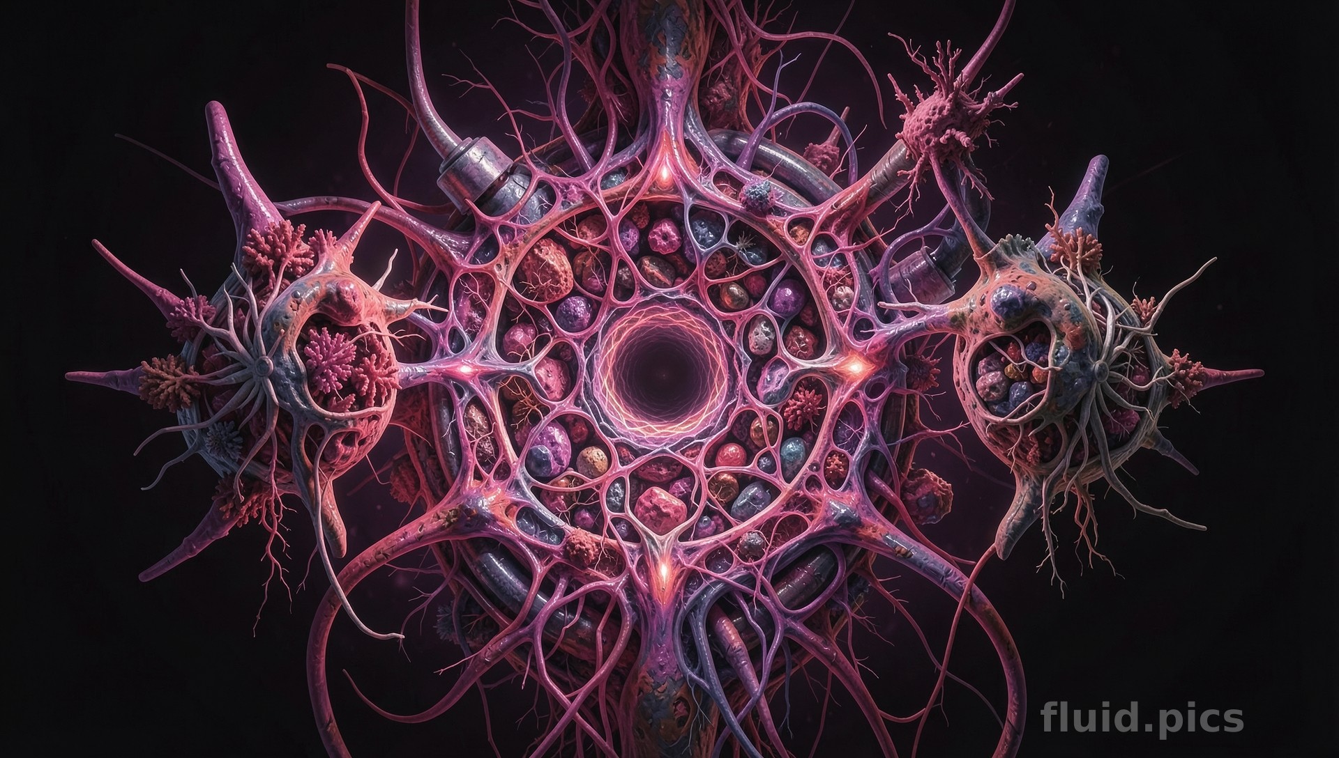 Coral Portal — Fractal Art