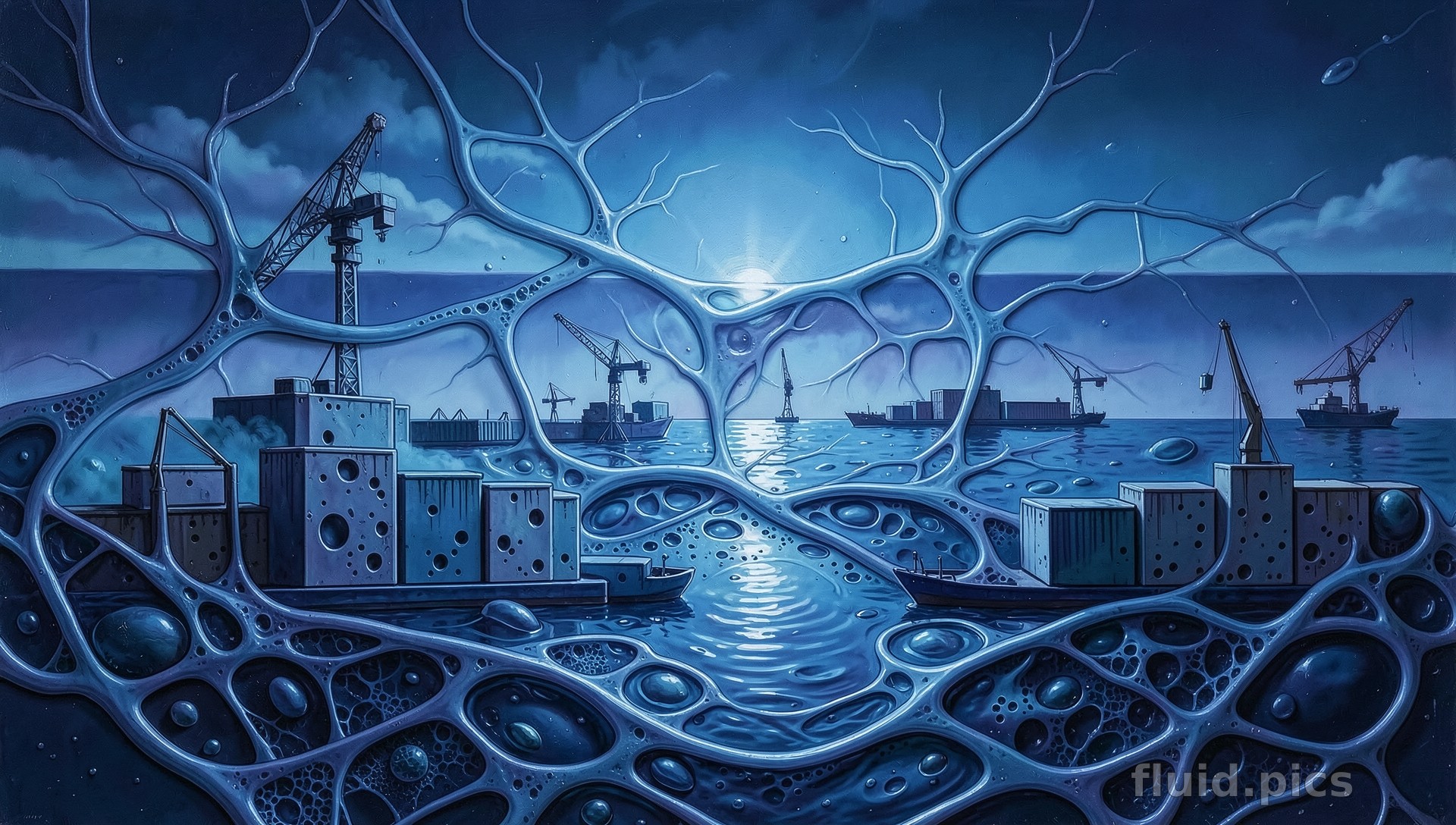 Sea Neuron — Psychedelic Abstract