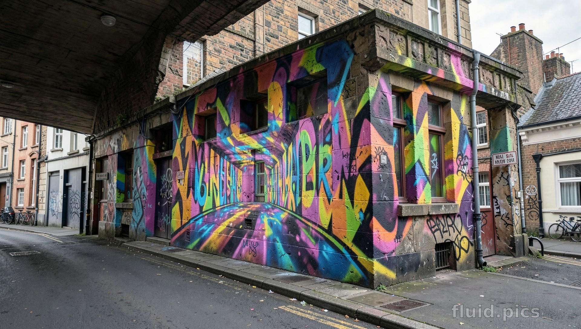 Rainbow Street — Стрит-арт