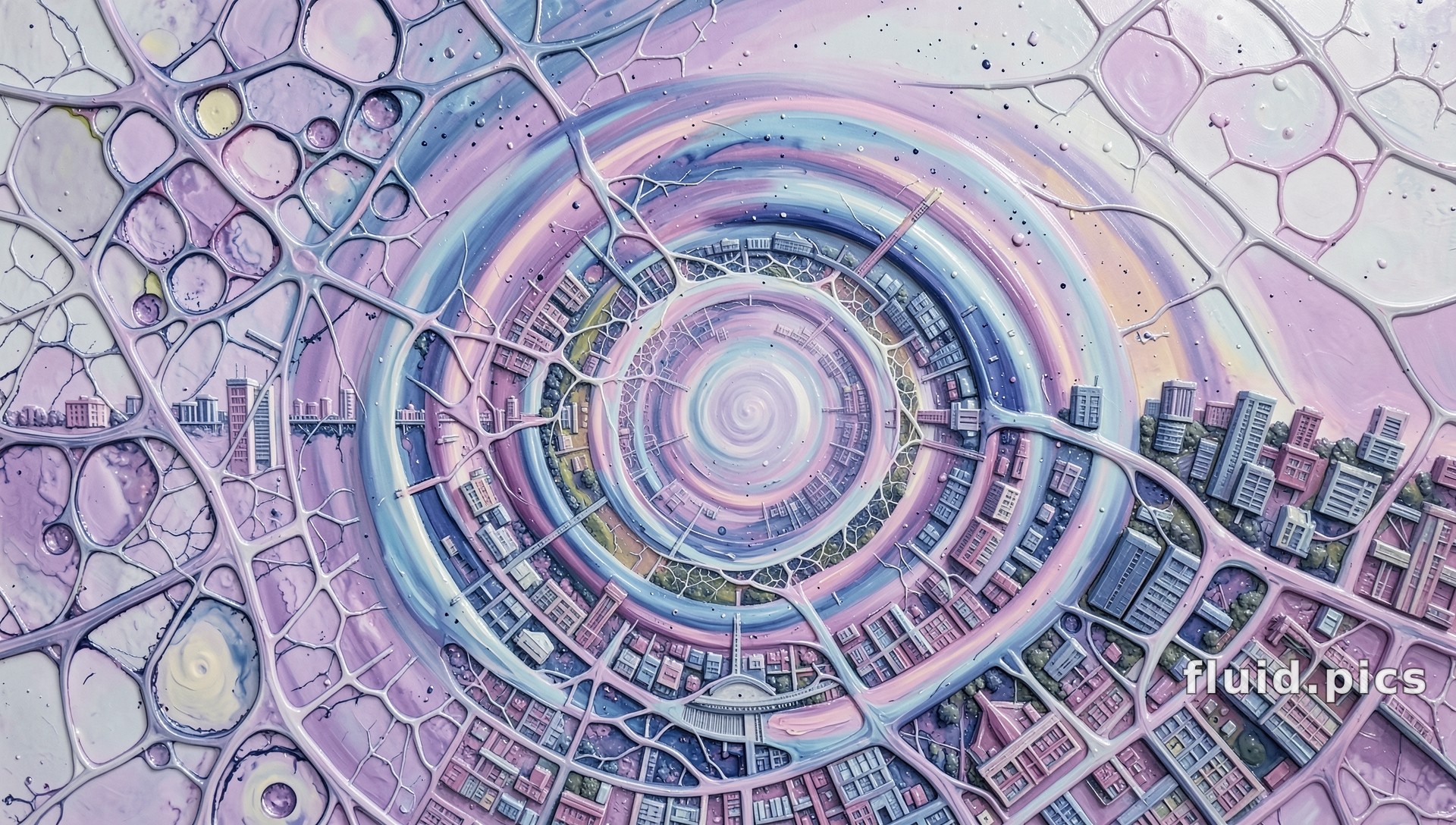 Circular City — Hybrid Art