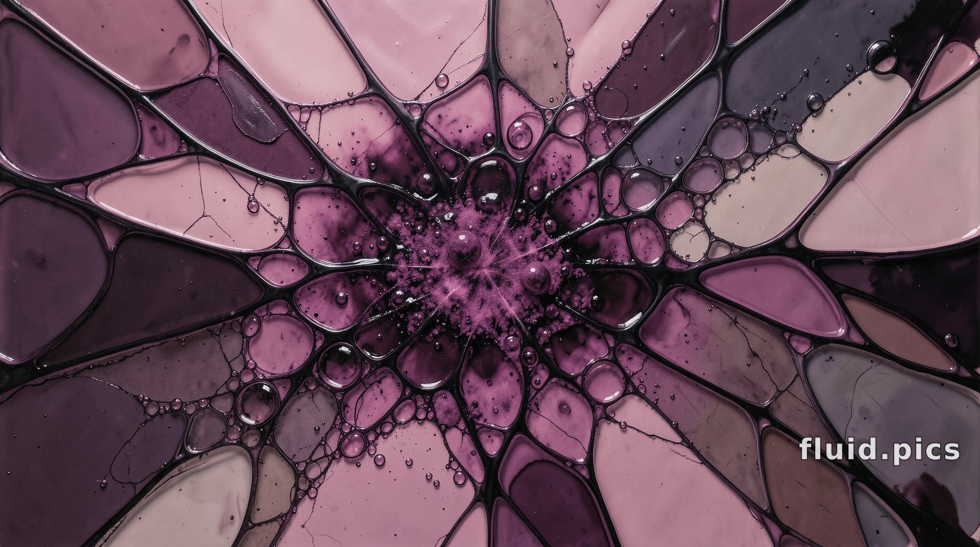 Glass Burst — Гибридное искусство