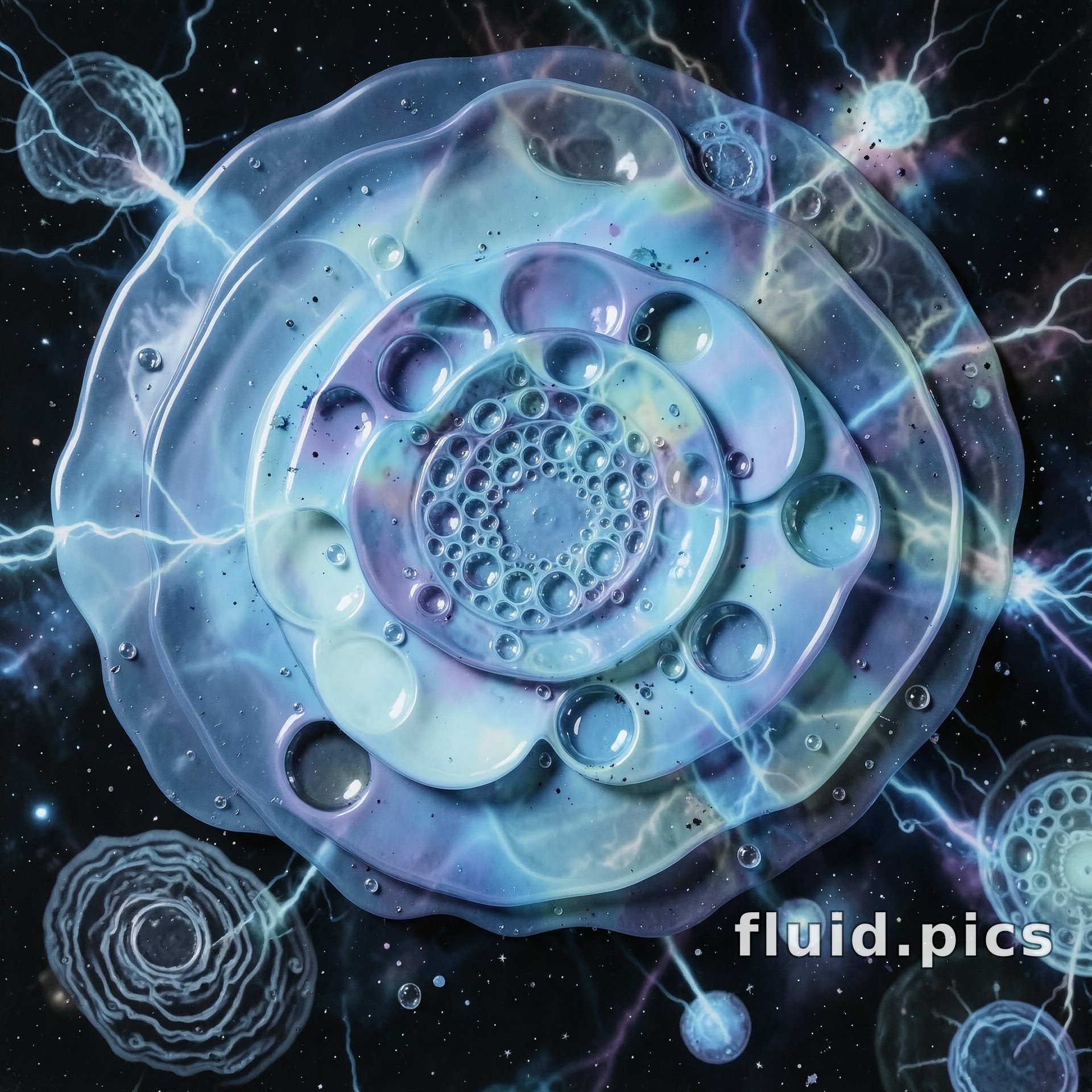 Electric Flower — Hybrid Art