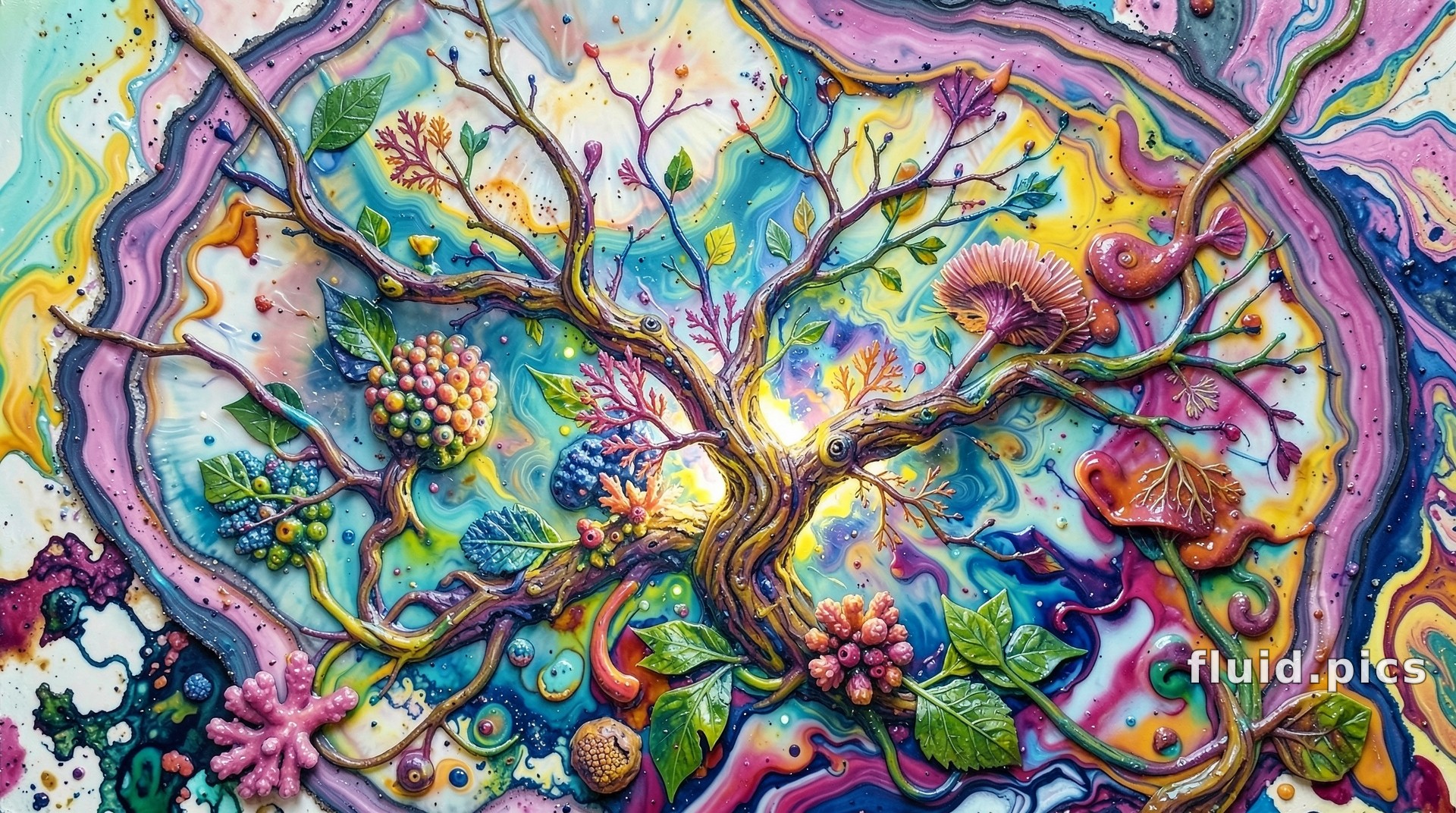 Fruiting Branch — Гибридное искусство