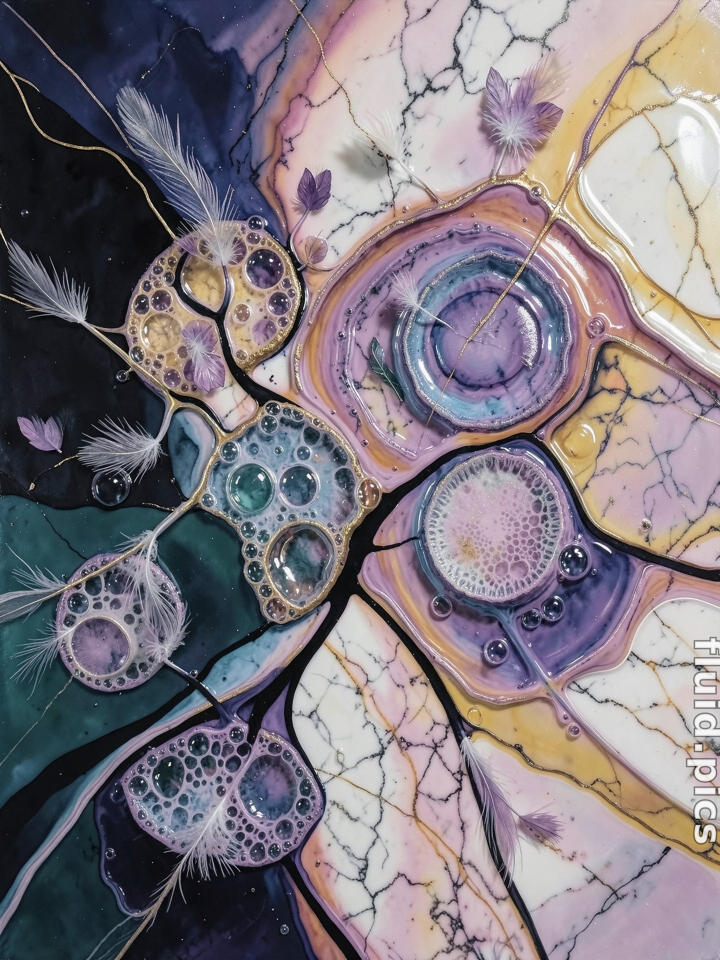 Drifting Cocoons — Hybrid Art